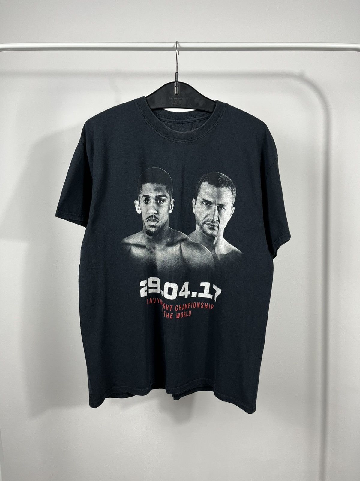 Other Joshua vs Klitschko Boxing T Shirt Heavyweight 22.04.17 Size US L / EU 52-54 / 3 - 1 Thumbnail
