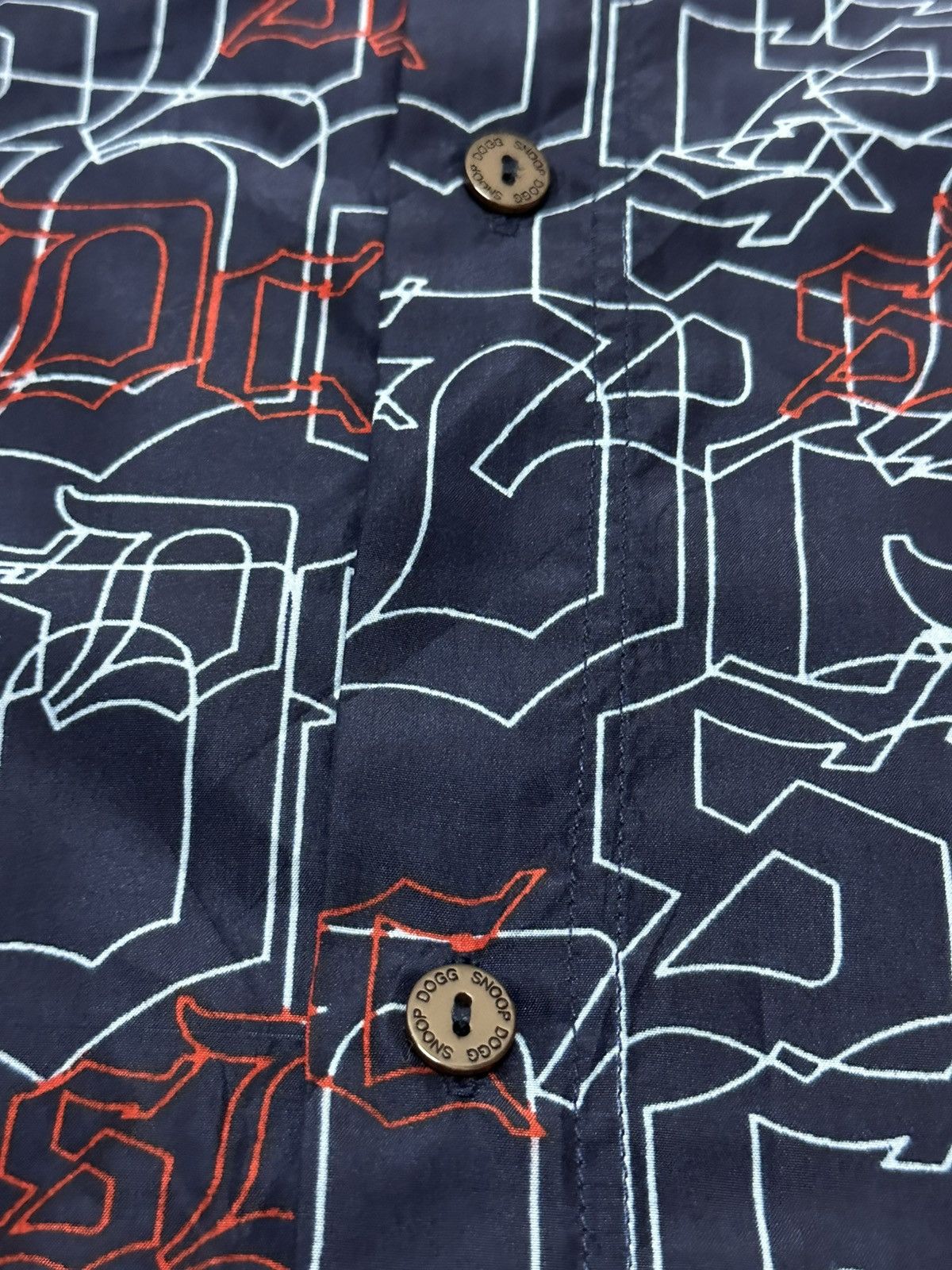 Snoop Dogg Vintage Snoop Dogg Neon OVP Button Up Size US XL / EU 56 / 4 - 11 Thumbnail