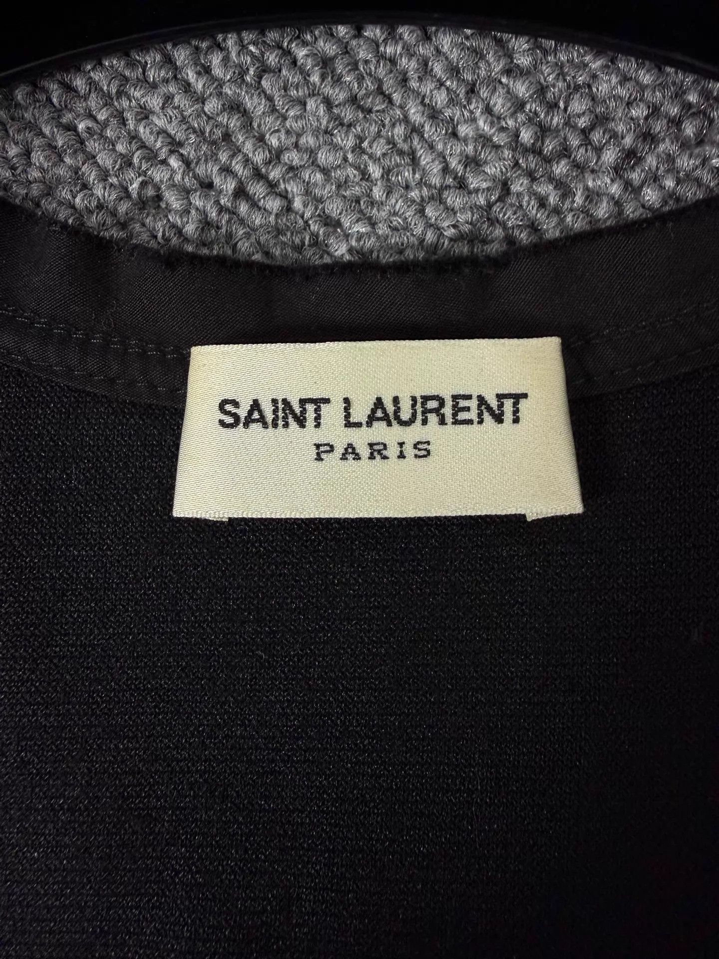 Saint Laurent Paris SLP 18FW Phantom Wormhole Torn Gilet SS S Size S / US 4 / IT 40 - 5 Thumbnail