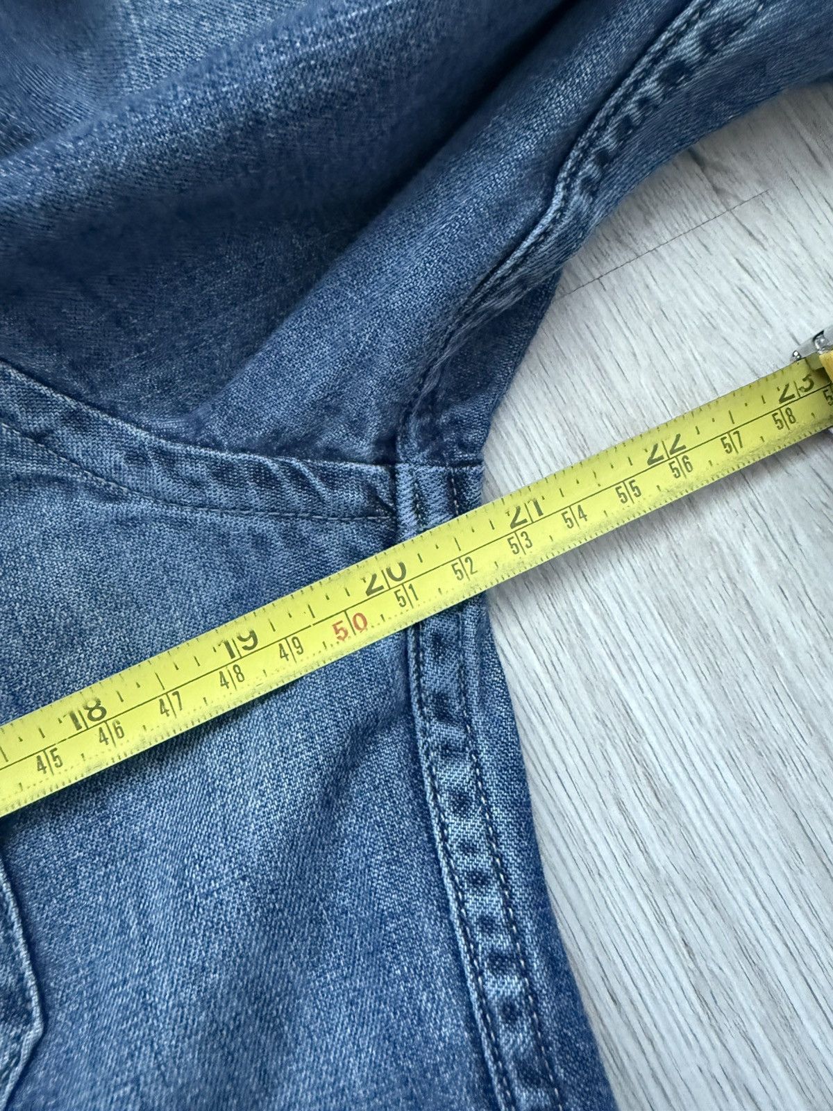 Levi's Levi’s 19573 Jackson Worker Denim Shirt Thick Workwear Denim Size US M / EU 48-50 / 2 - 14 Thumbnail