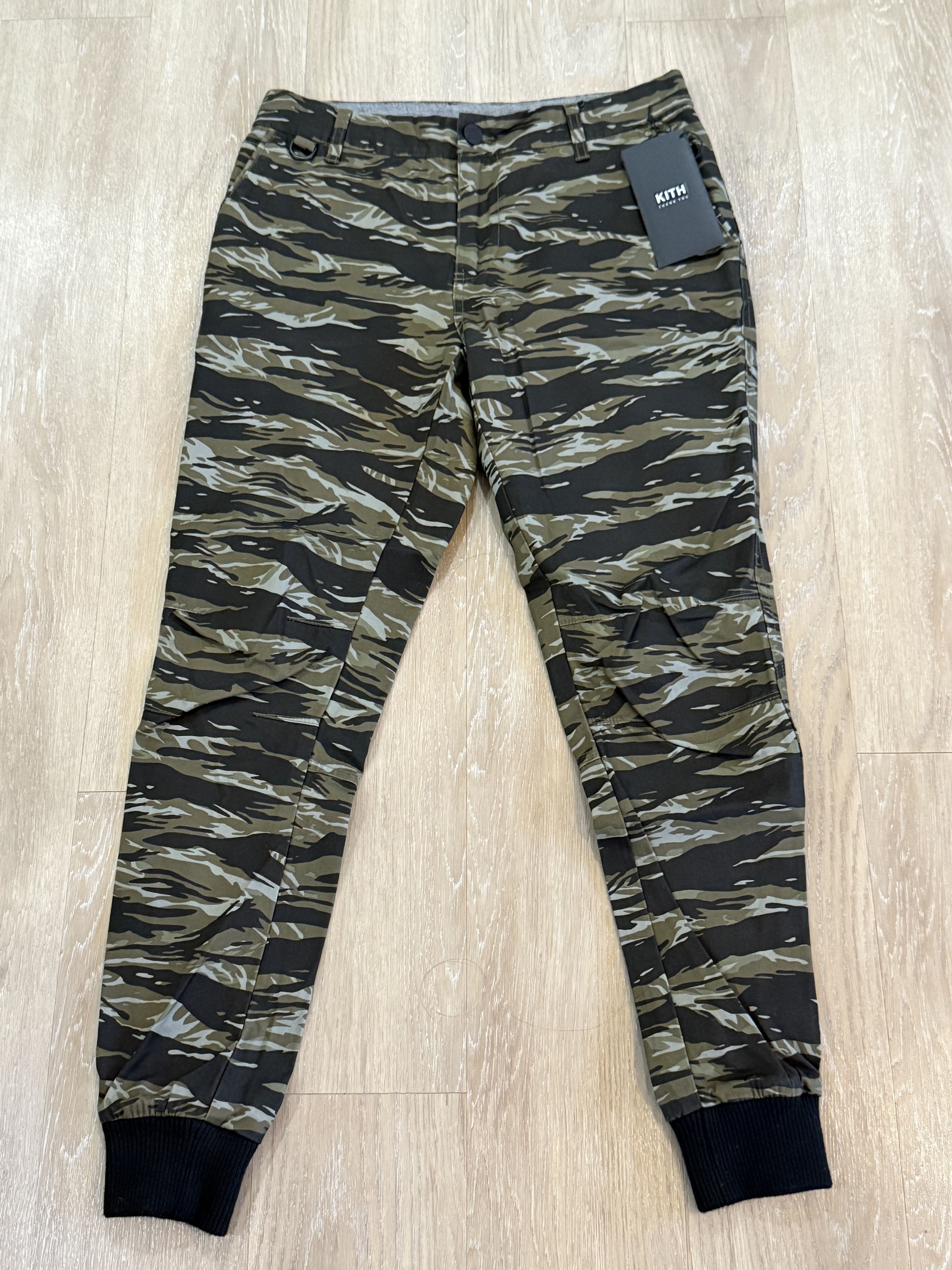 Kith Classics Mercer Pant Tiger Camo Size 30