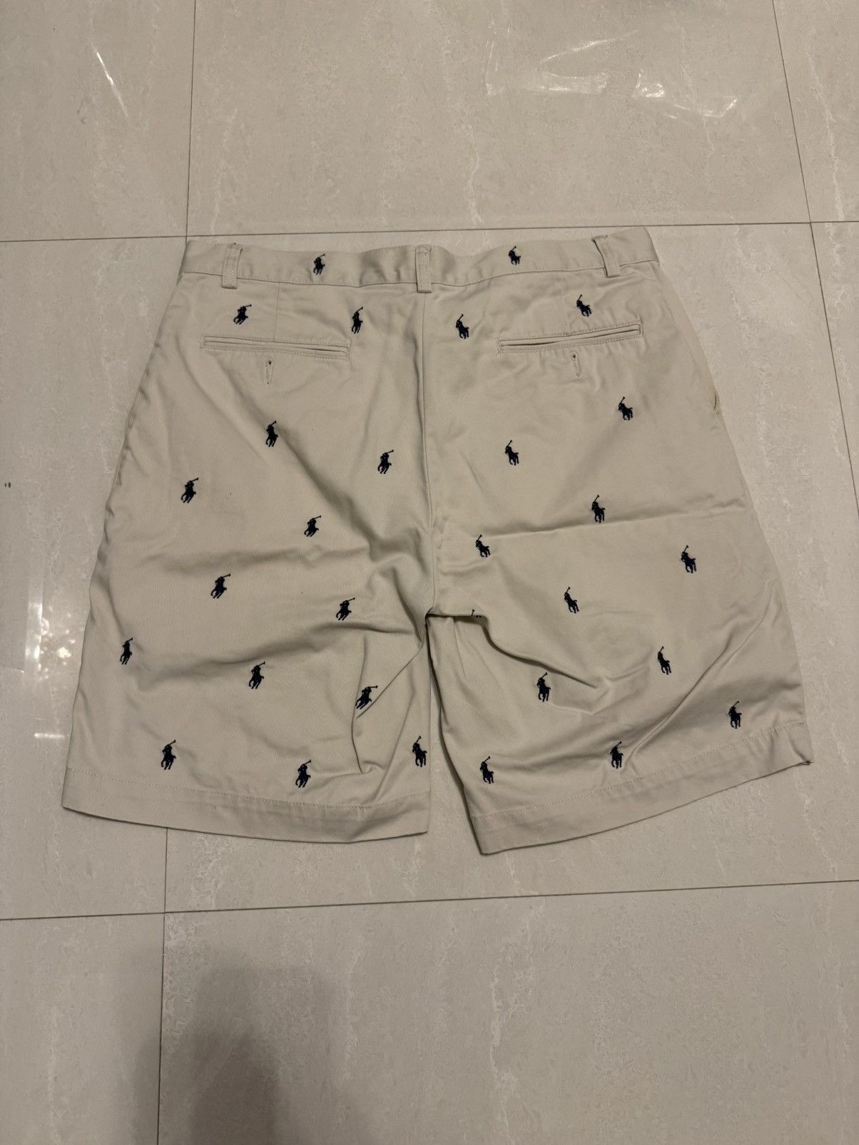 Polo Ralph Lauren Vintage Polo Ralph Lauren AOP Chino Shorts Size US 32 / EU 48 - 2 Thumbnail