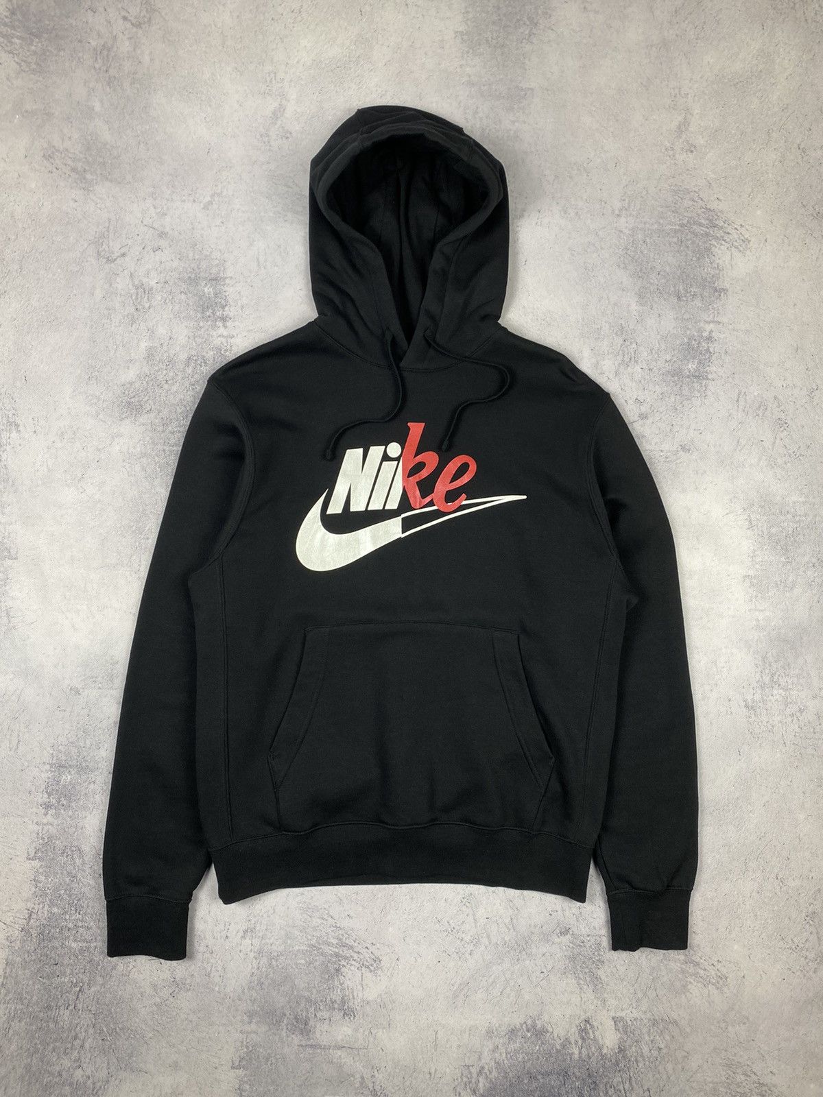 Nike Nike Streetwear Big Logo Swoosh Hoodie Size US S / EU 44-46 / 1 - 2 Thumbnail