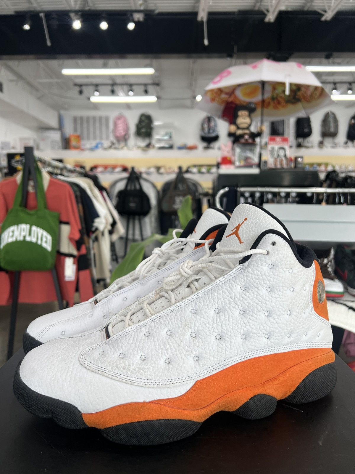 image of Air Jordan 13 Del Sol Sz. 12 (2022) Shoes in Orange, Men's