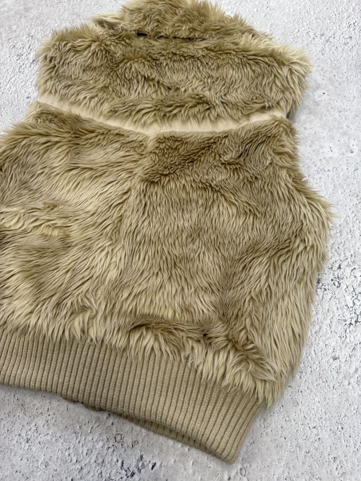 Hysteric Glamour × If Six Was Nine 2000s Avant Garde If Six Was Nine Style VEST fur Size S / US 4 / IT 40 - 9 Thumbnail