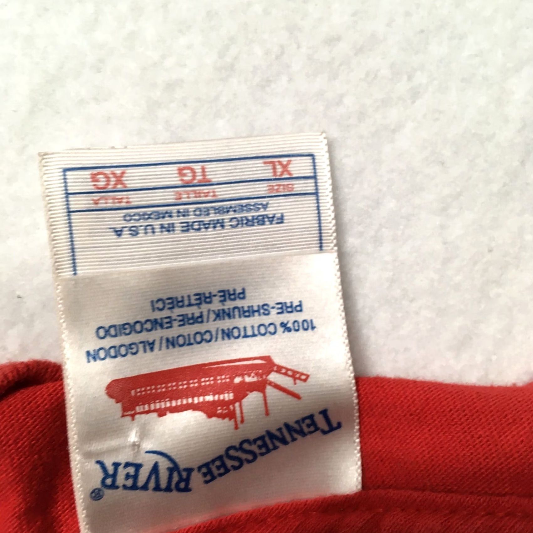 Vintage VINTAGE 1980s Hoover Dam Las Vegas Single Stitch Shirt XL Red 80s Men Size US XL / EU 56 / 4 - 8 Thumbnail
