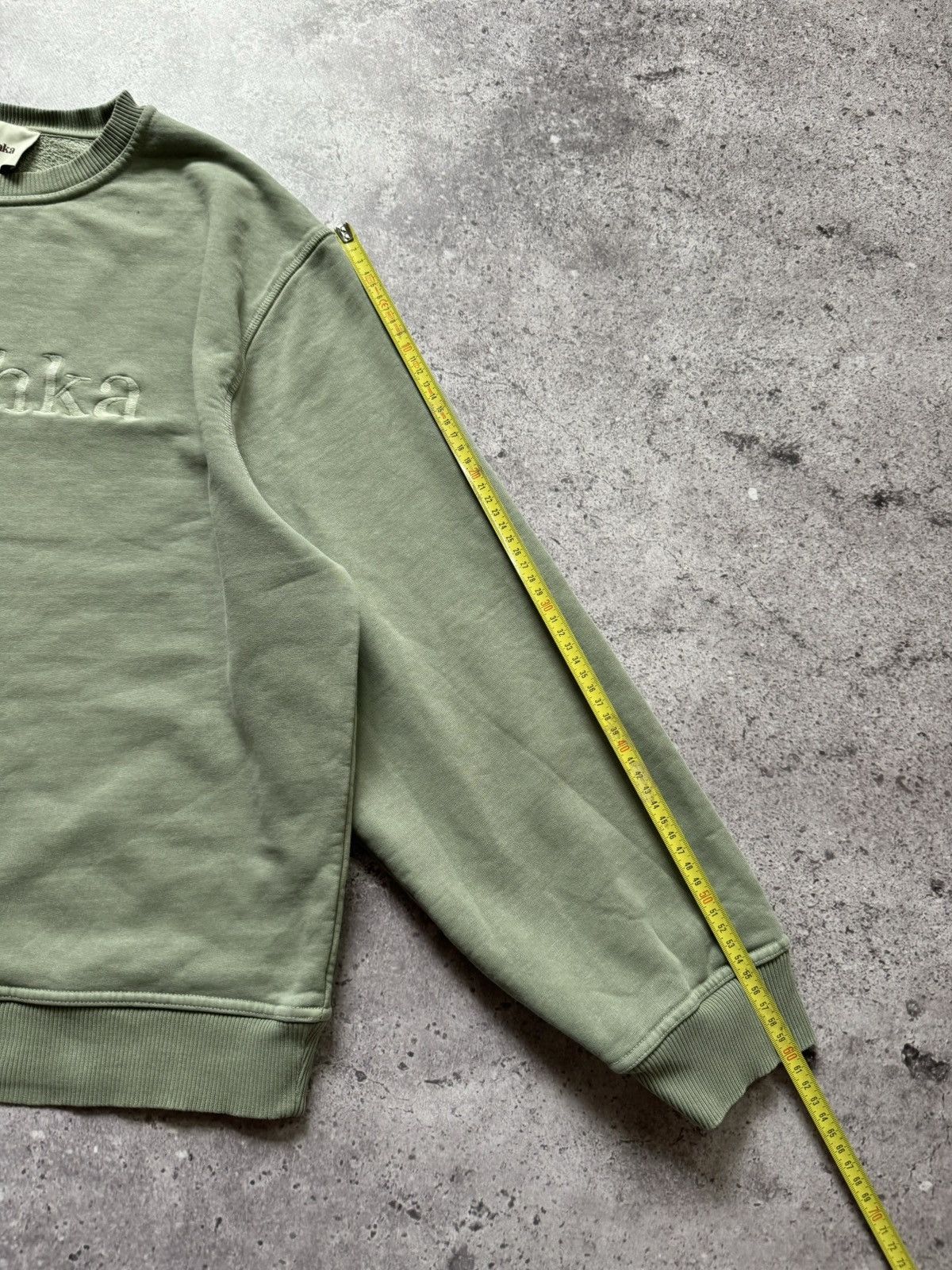 Nanushka Nanuska washed garment dayed Embroidered Sweatshirt Size US M / EU 48-50 / 2 - 9 Thumbnail