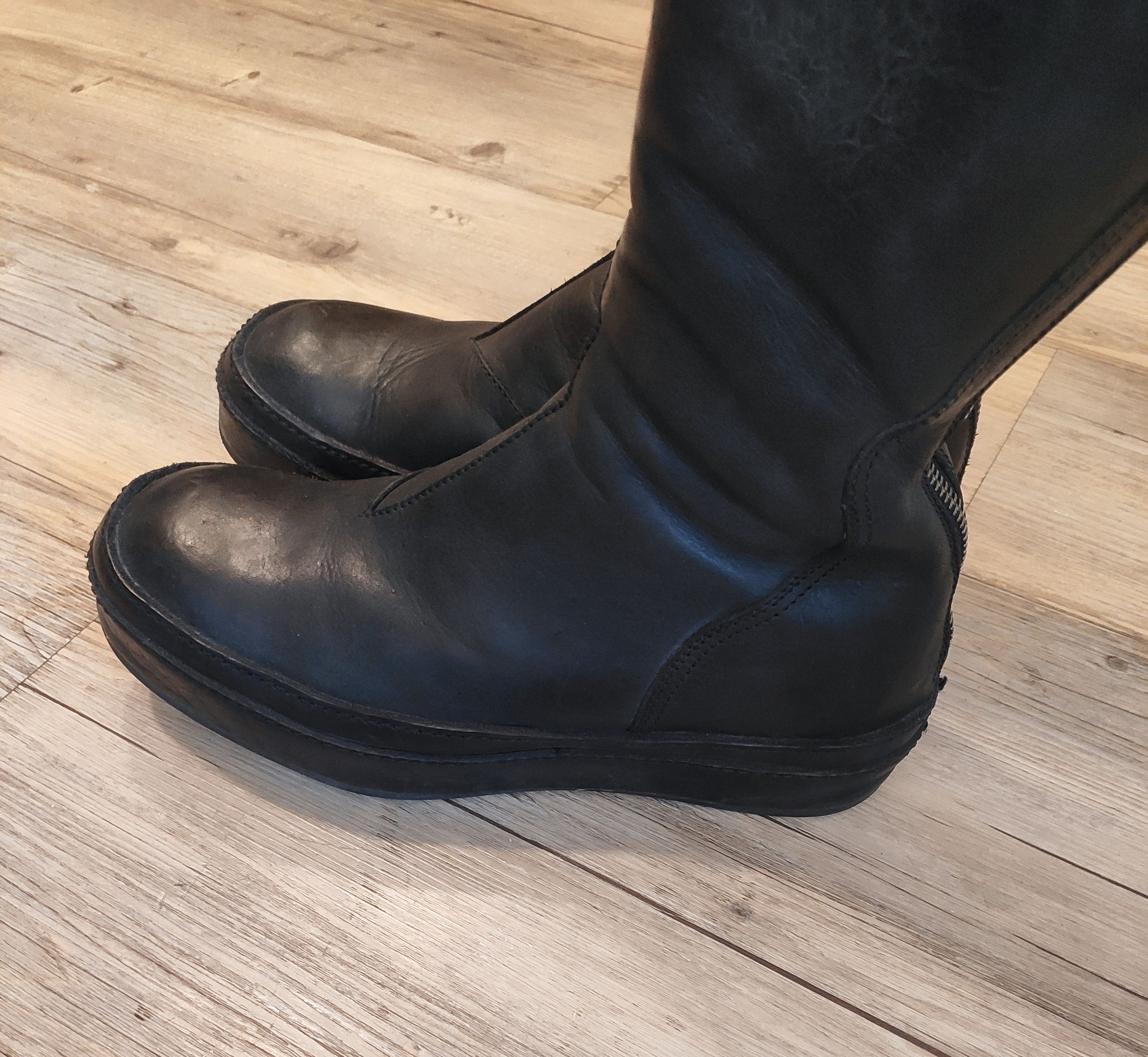 Julius GRAIL! FW12 backzip boots.Like Rick Owens or Guidi Size US 9.5 / EU 42-43 - 7 Thumbnail