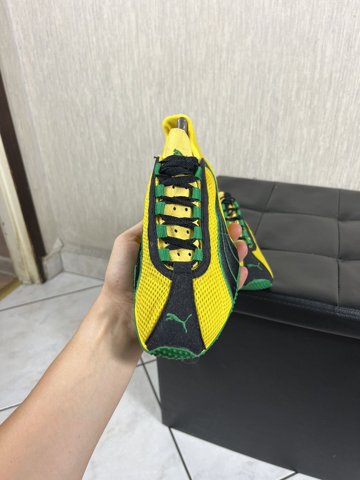Puma × Vintage Vintage Puma speed cat mesh Jamaica shoes y2k sneakers Size US 7 / EU 40 - 11 Thumbnail