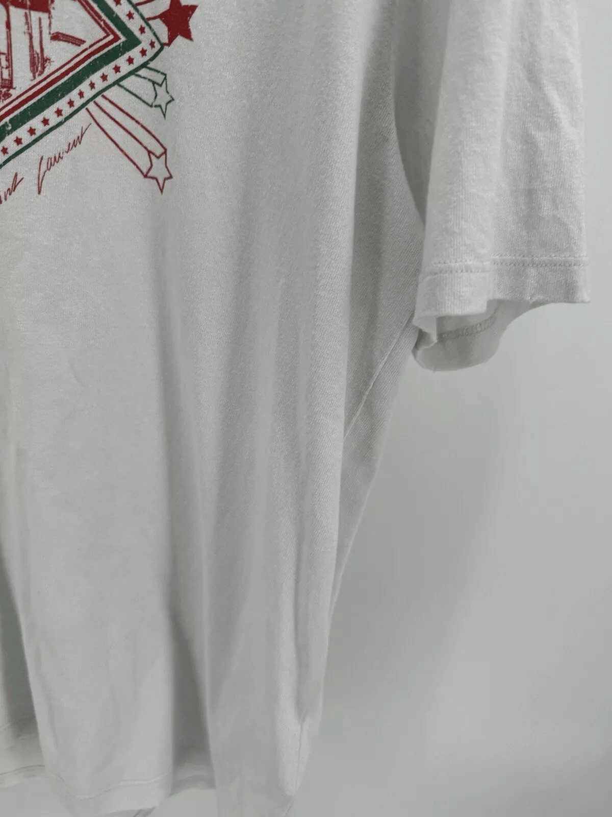 Yves Saint Laurent Saint Laurent Graphic Logo T Shirt S Small Size US S / EU 44-46 / 1 - 4 Thumbnail