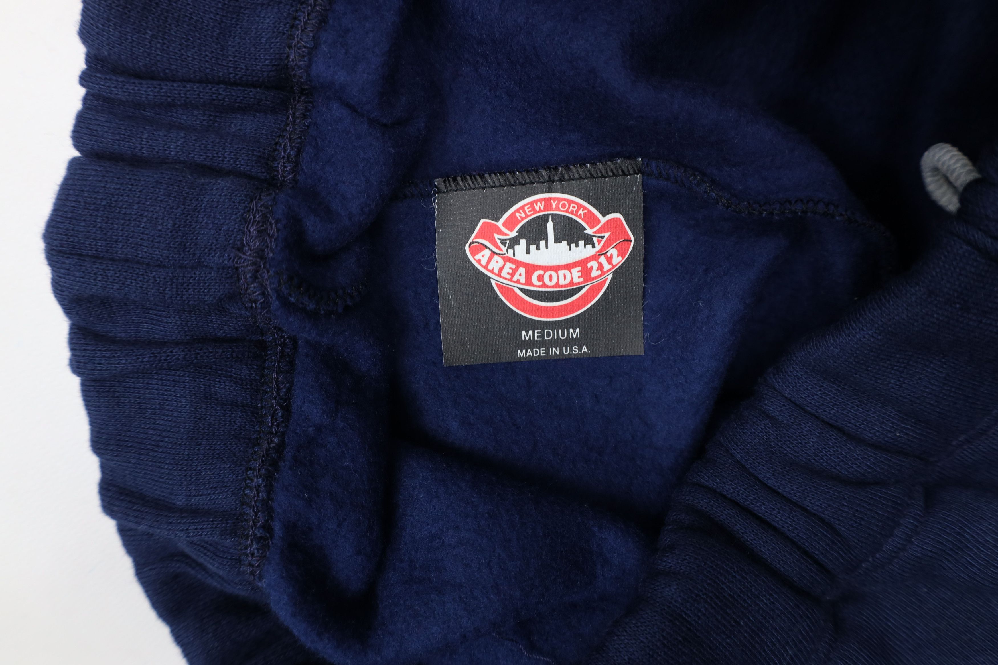 Vintage Vintage 90s Streetwear Cuffed Sweatpants Joggers Blue USA Size US 34 / EU 50 - 9 Thumbnail