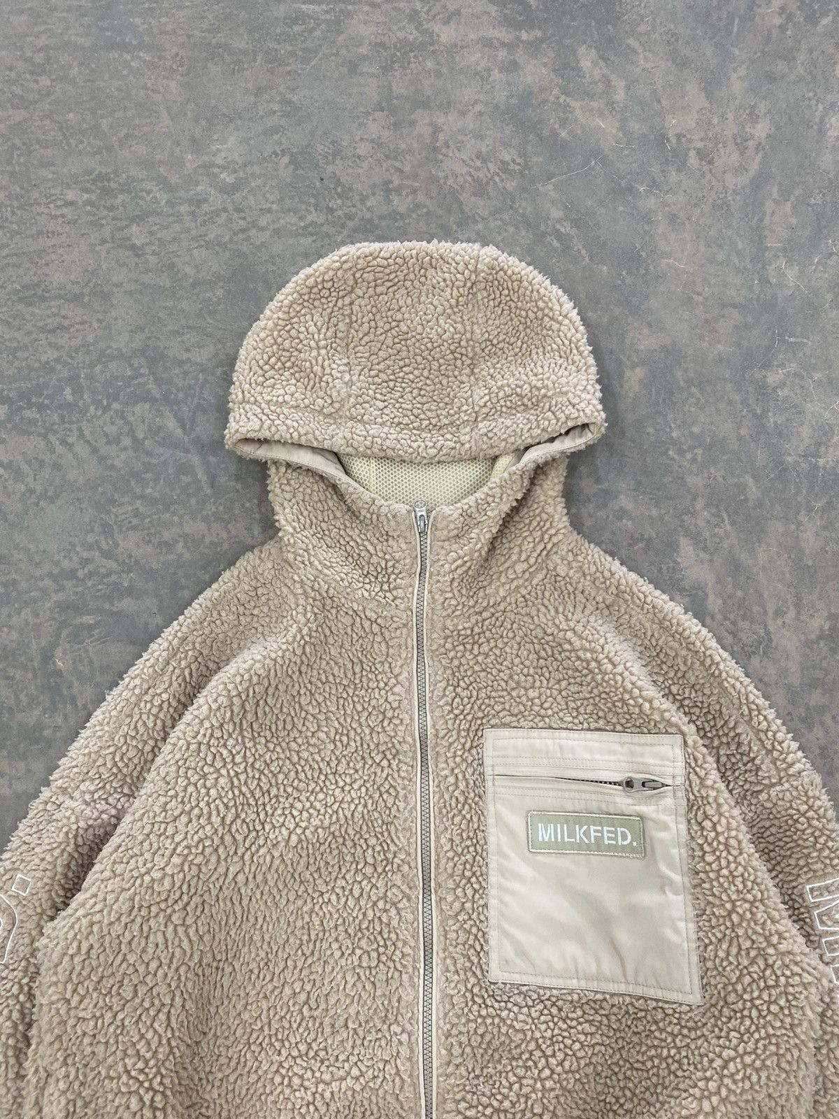 Japanese Brand × Other MILKFED JAPAN STREETWEAR FLEECE ZIPPER HOODIE SPELLOUT Size US S / EU 44-46 / 1 - 4 Thumbnail