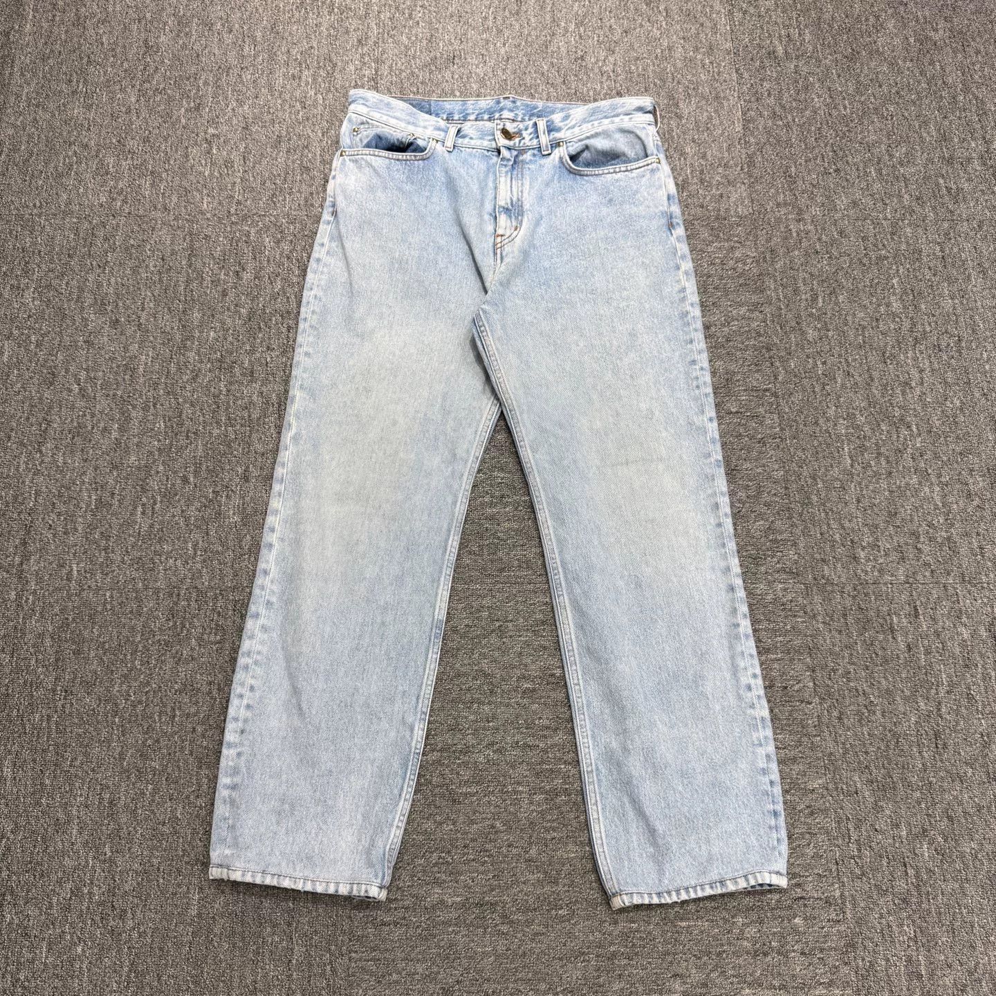 Louis Vuitton louis vuitton vintage washed denim pants. Size US 32 / EU 48 - 1 Thumbnail