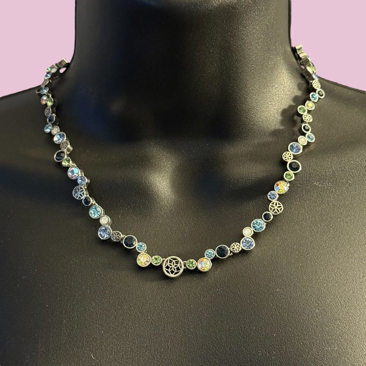 Other Lia Sophia Happy Hour bezeled stones necklace Size ONE SIZE - 1 Thumbnail