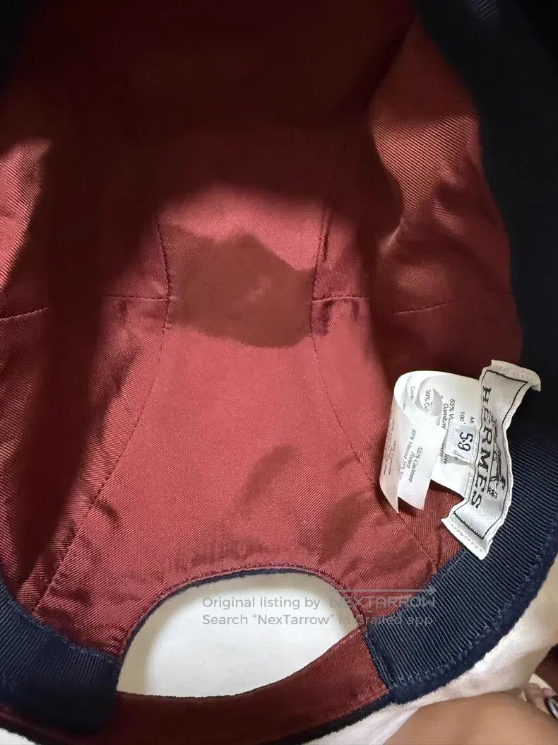 Hermes Hermes size 59 100% Cashmere Hat, Baseball Cap, Visor Cap, Size ONE SIZE - 5 Thumbnail