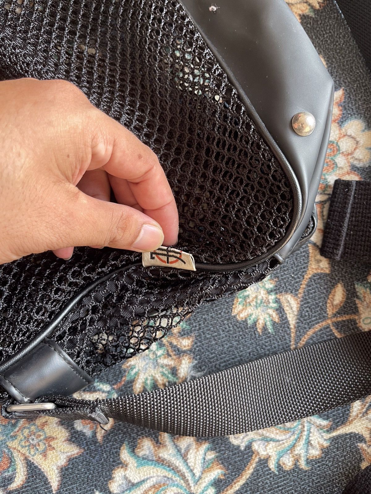 Jean Paul Gaultier 2000s Jean Paul Gaultier mesh Sling Bag Size ONE SIZE - 12 Thumbnail