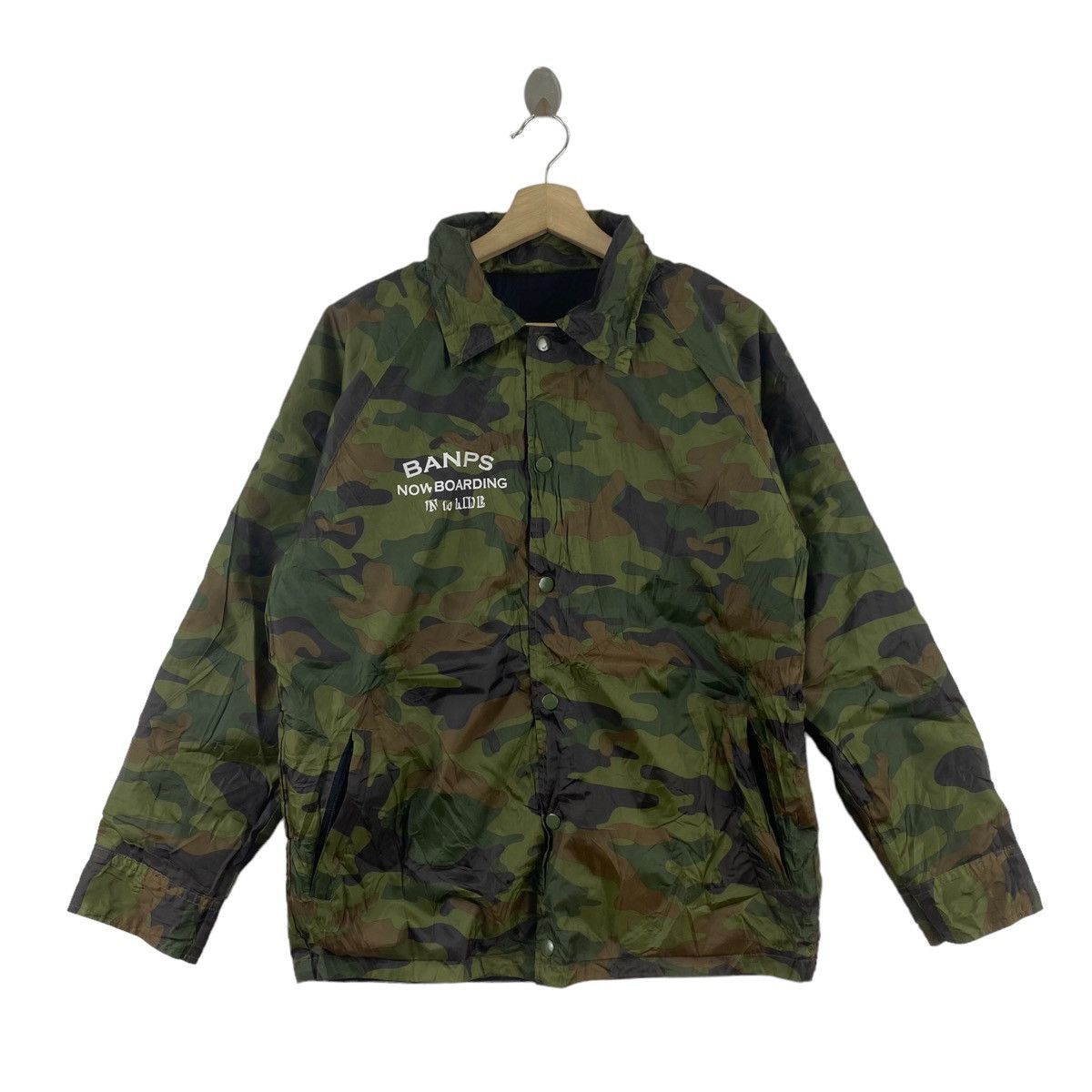 Japanese Brand BANPS SNOWBOARDING Fun To Ride Print Japanese Brand Size US L / EU 52-54 / 3 - 3 Thumbnail