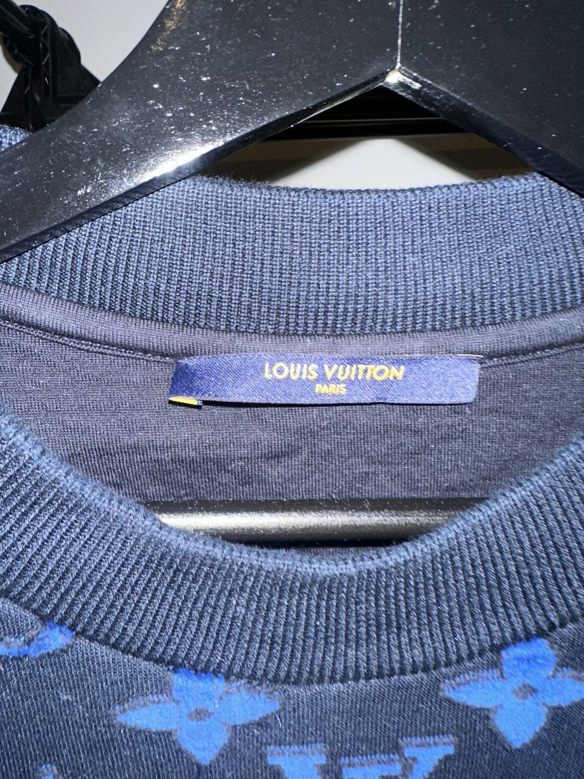 Louis Vuitton Louis Vuitton Blue & Green Gradient Monogram Sweater Size US M / EU 48-50 / 2 - 4 Thumbnail