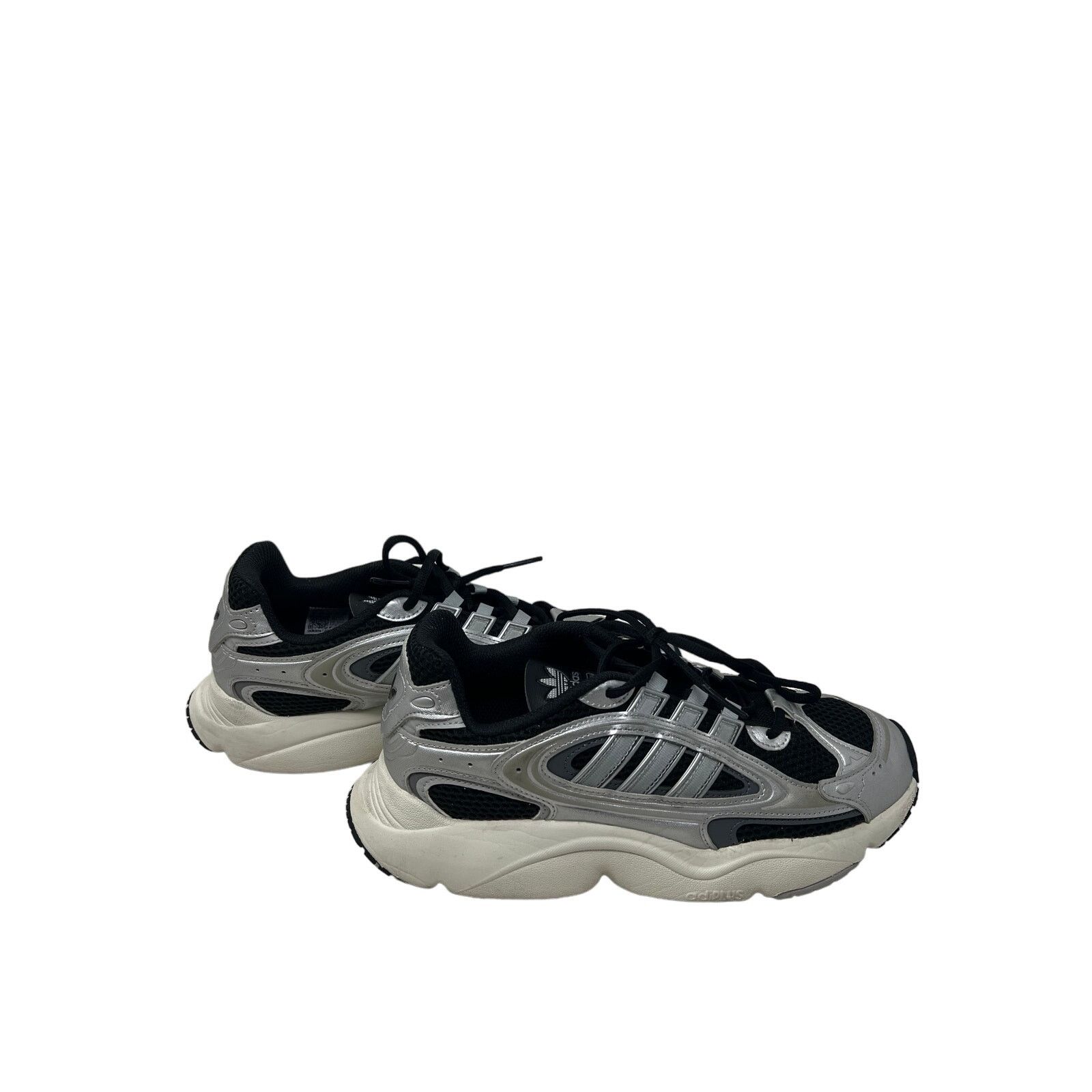 Adidas Adidas Ozmillen Silver Black Sneakers Mens 9 Size US 9 / EU 42 - 3 Thumbnail