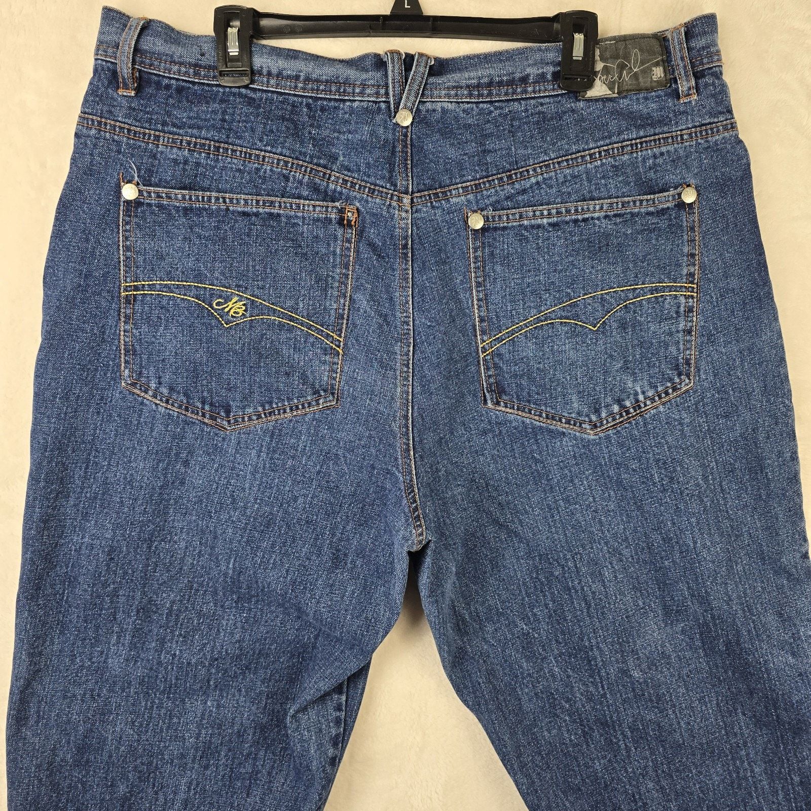 Makaveli Vintage Makeveli Embroidered Jeans 40 39x31 Baggy Skater Y2K Size US 40 / EU 56 - 11 Thumbnail