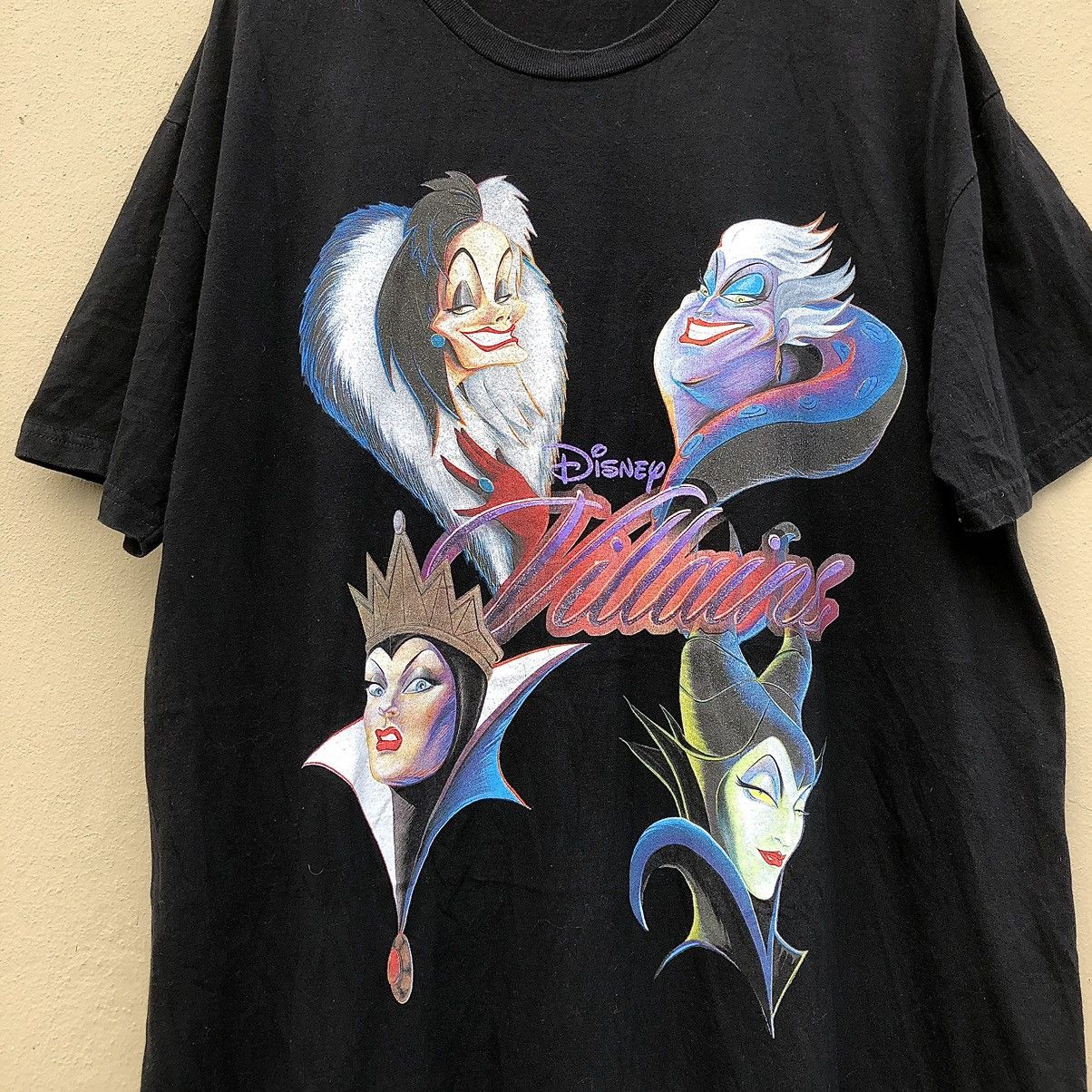 image of Disney Villans 90's Tee in Black, Men's (Size 2XL)