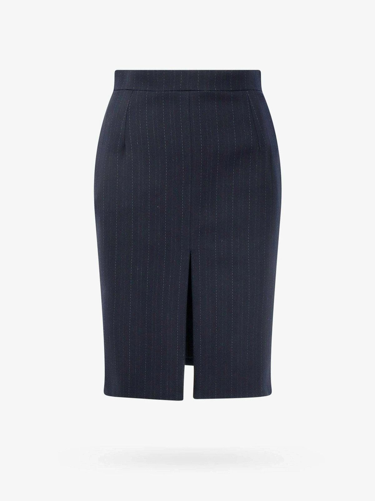Saint Laurent Paris o1y0126 Mini Skirt in Navy Blue Size 28" / US 6 / IT 42 - 1 Thumbnail