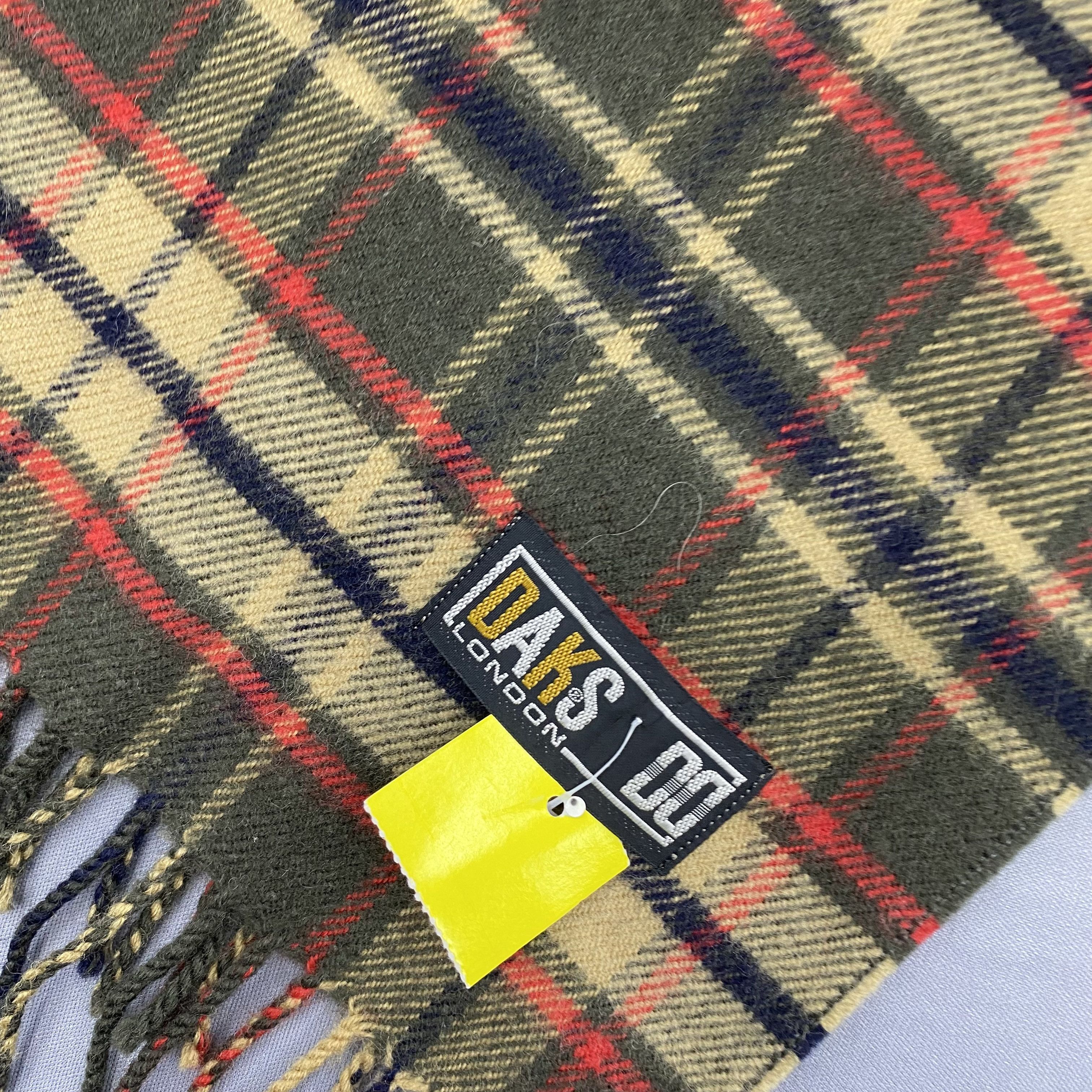 DAKS Vintage DAKS London Scarf Muffler Wool Cashmere Scarves Size ONE SIZE - 4 Thumbnail