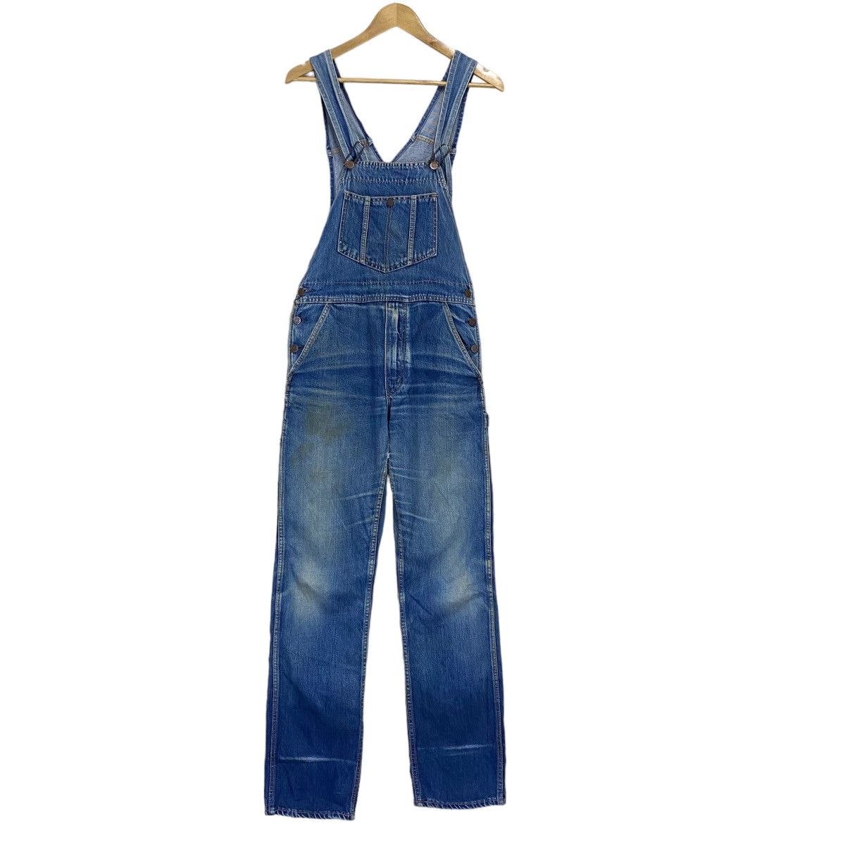 Big John × Japanese Brand Vintage Big John Denim Overall Size US 33 - 1 Thumbnail