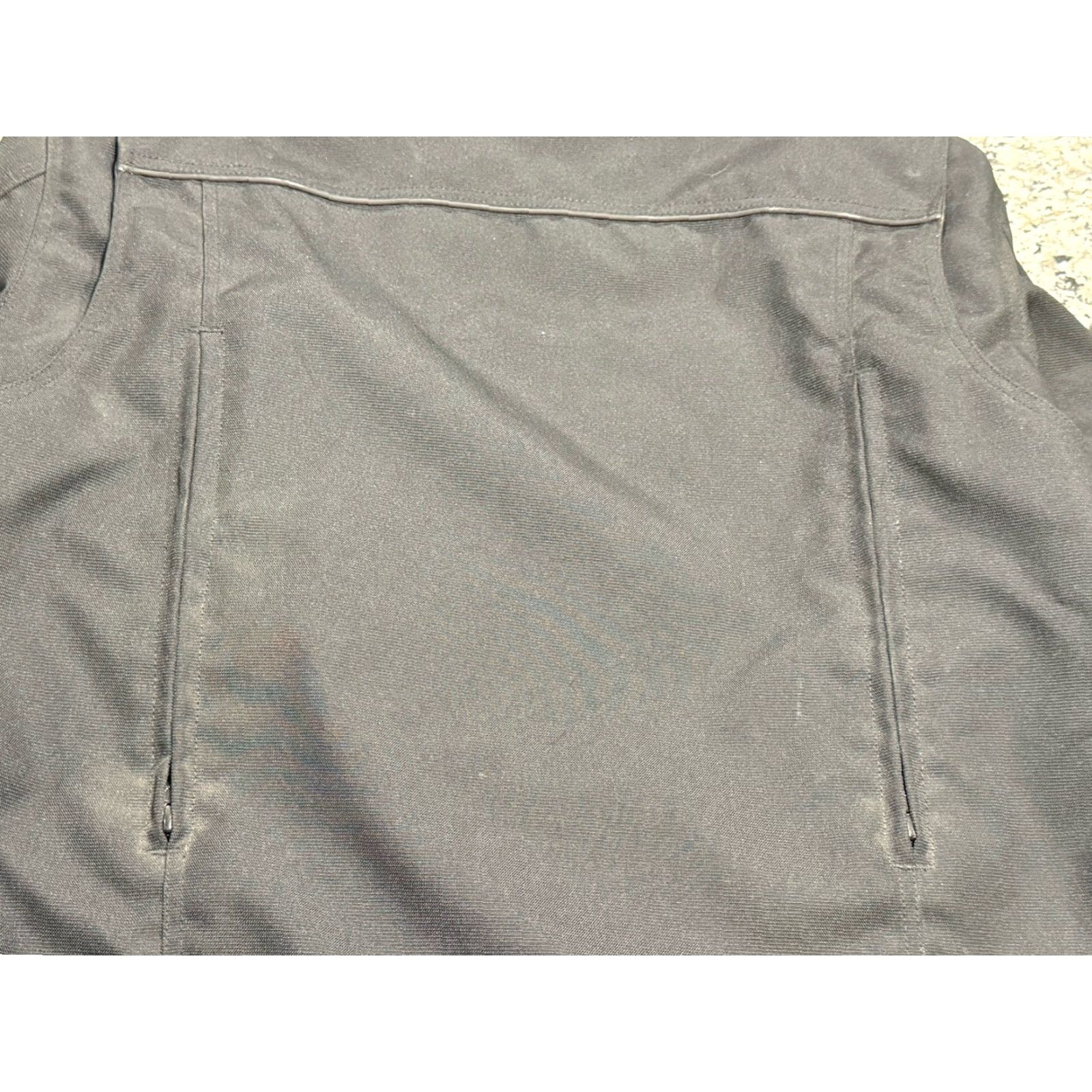 Vintage Street & Steel Jacket Black L Adult Regular Regular Size Large Men Cycling Riding Motorcycle Wind-Resistant Zip Band Collar Logo Canvas Cotton Size US L / EU 52-54 / 3 - 7 Thumbnail