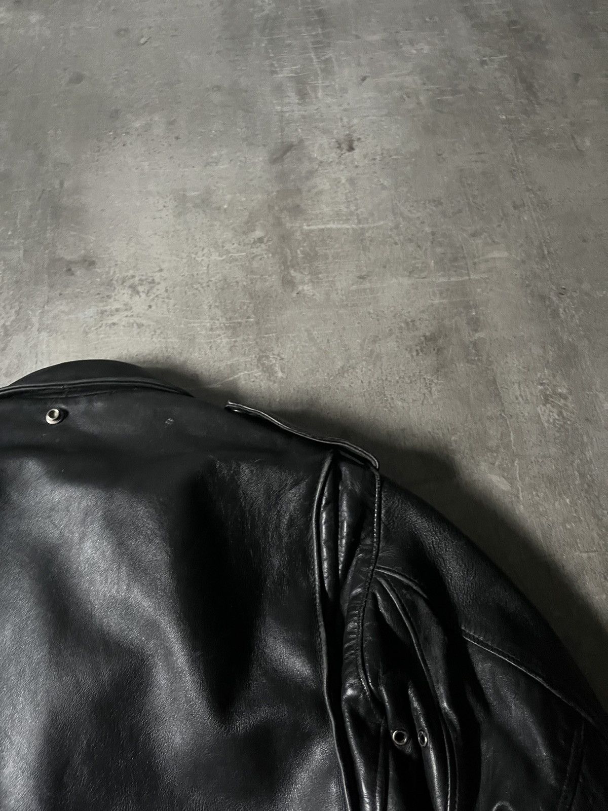 Schott Vintage Schott perfecto ramones leather jacket black Size US S / EU 44-46 / 1 - 13 Thumbnail