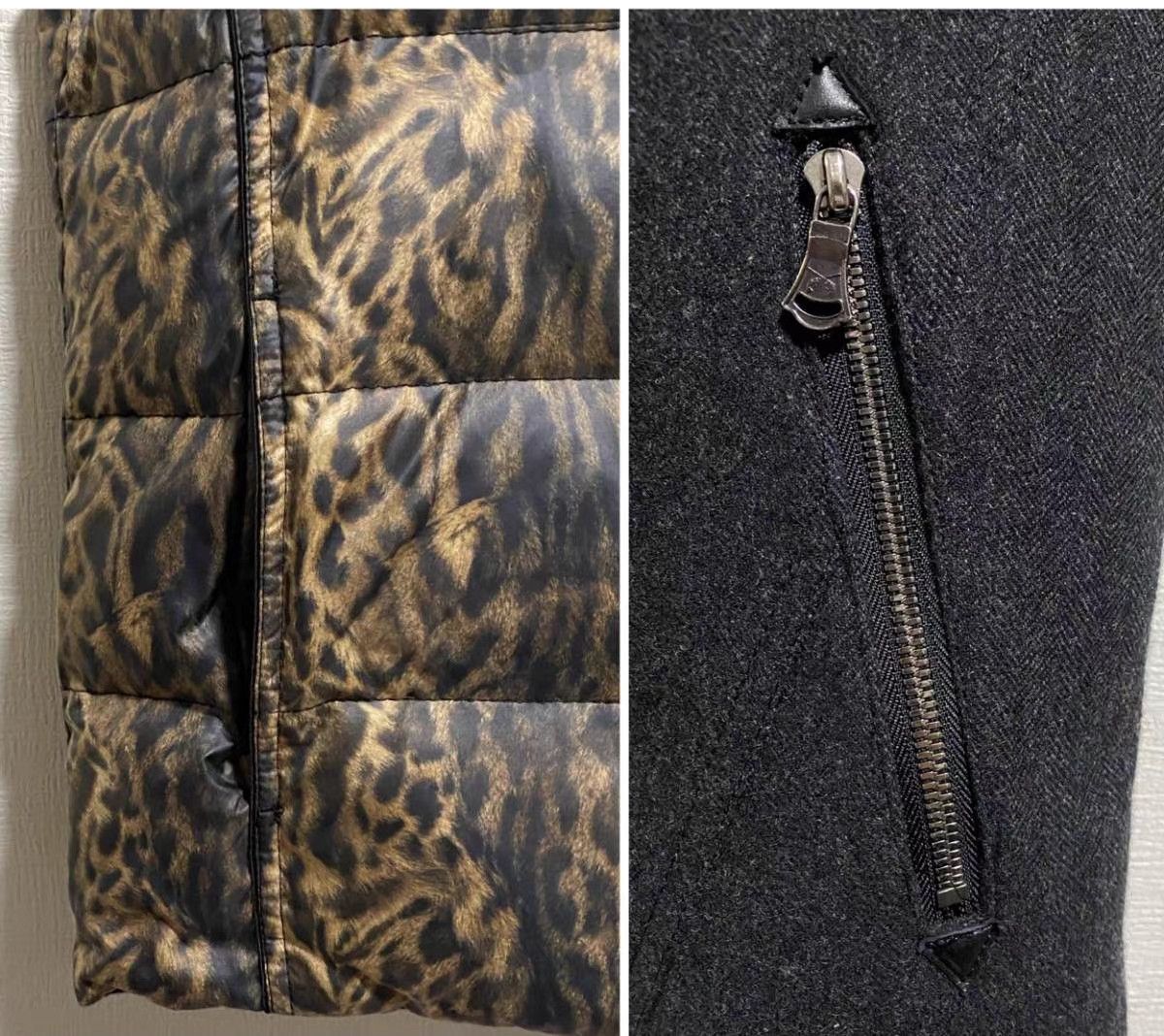 Roar roar Mainline Leopard Print Down Vest K11 Size US S / EU 44-46 / 1 - 3 Thumbnail