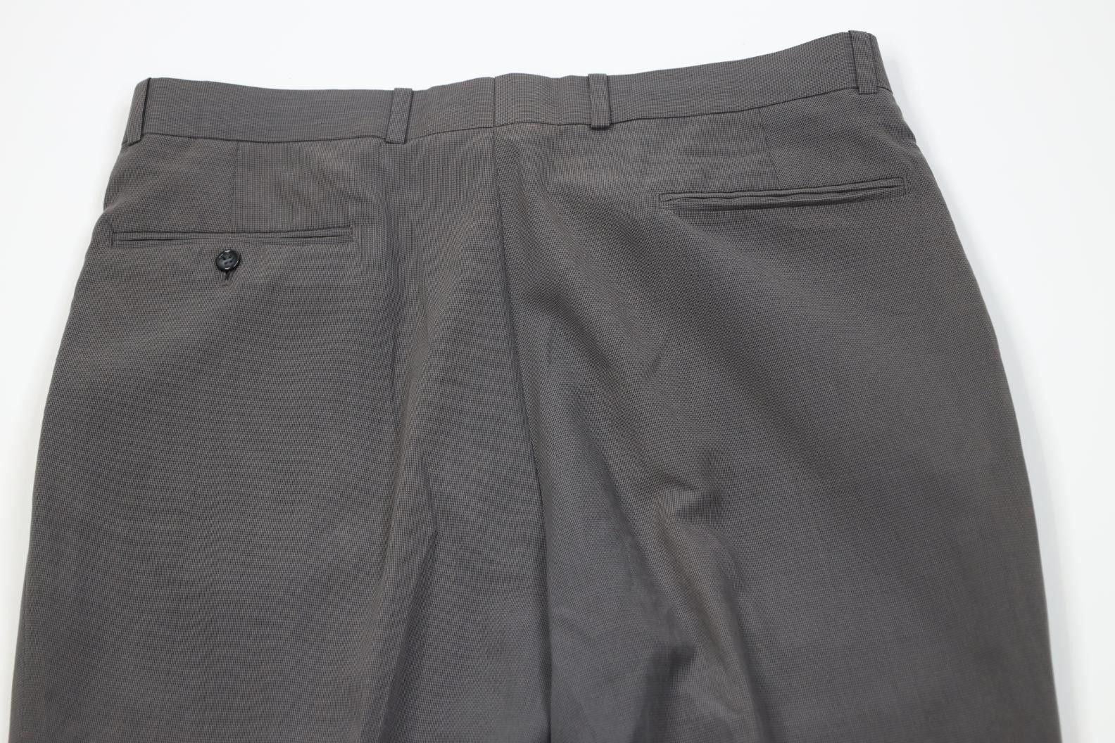 Vintage Vintage 90s Streetwear Gabardine Houndstooth Wide Leg Pants Size US 36 / EU 52 - 12 Thumbnail
