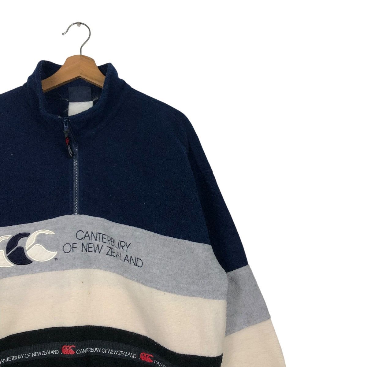 Canterbury of New Zealand 🔥VINTAGE SWEATSHIRT HALF ZIPPER CANTERBURY OF NEW ZEALAND Size US M / EU 48-50 / 2 - 8 Thumbnail