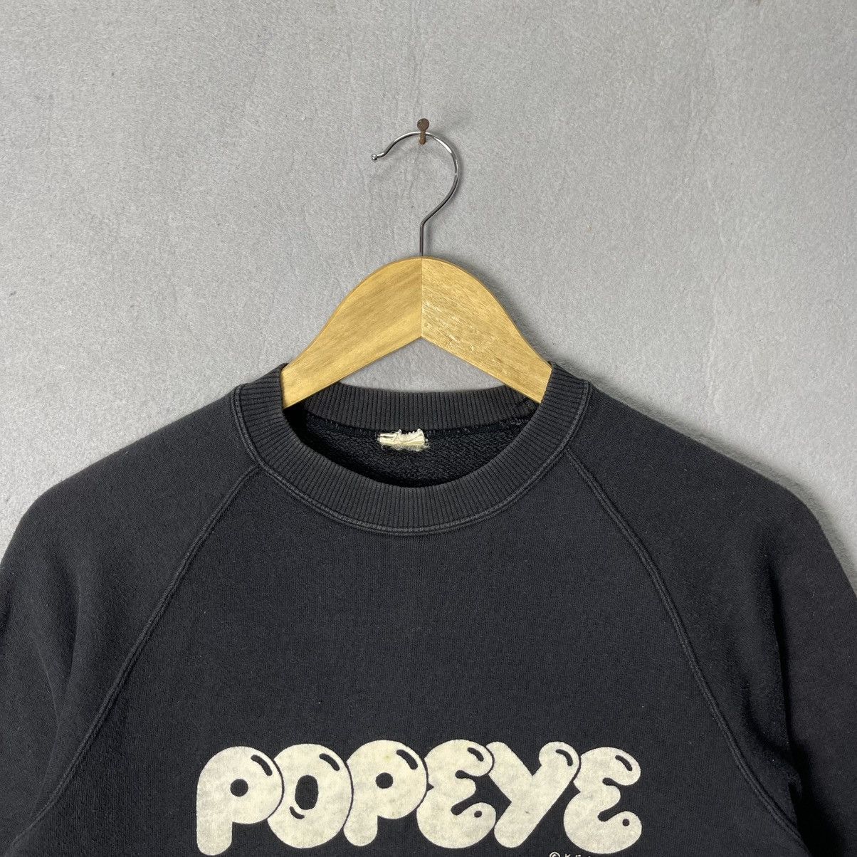 Vintage Vintage 1980s Popeye Logo Crewneck Sweatshirt Size US S / EU 44-46 / 1 - 2 Thumbnail