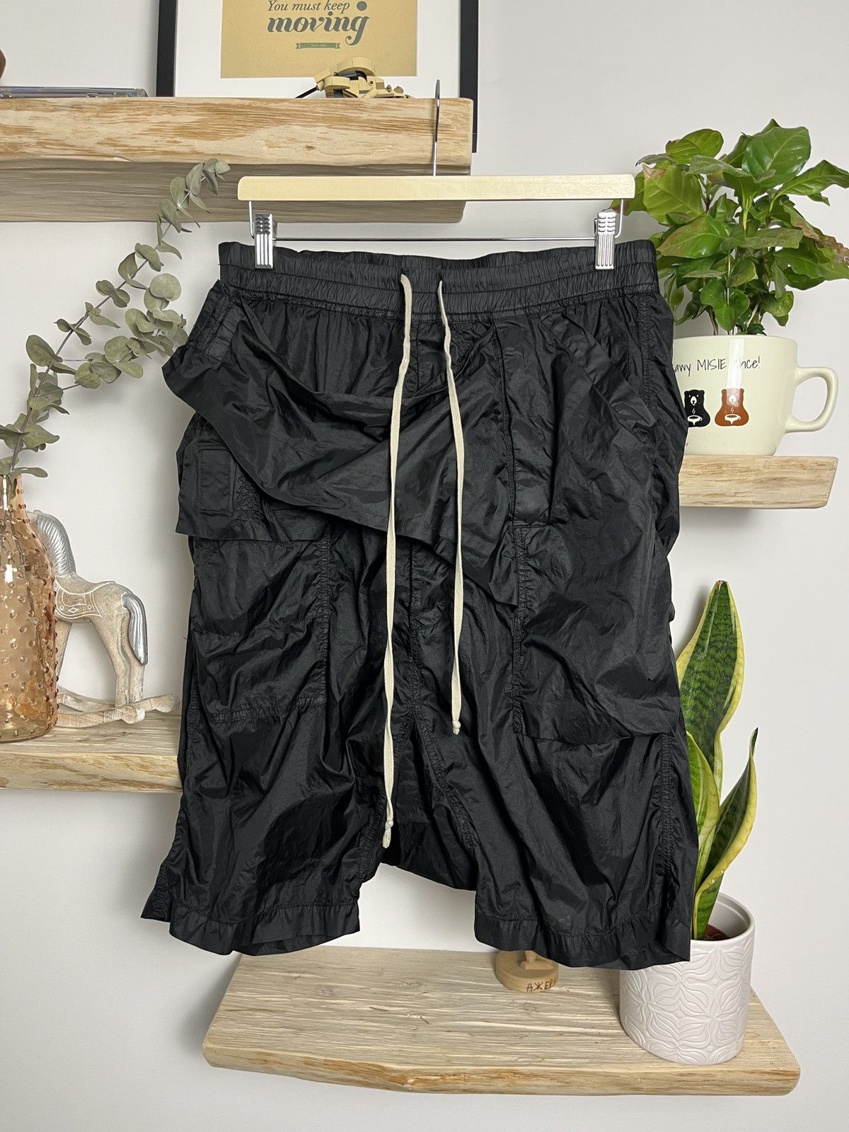 Rick Owens × Rick Owens Drkshdw SS14 Rick Owens Vicious Pod Shorts