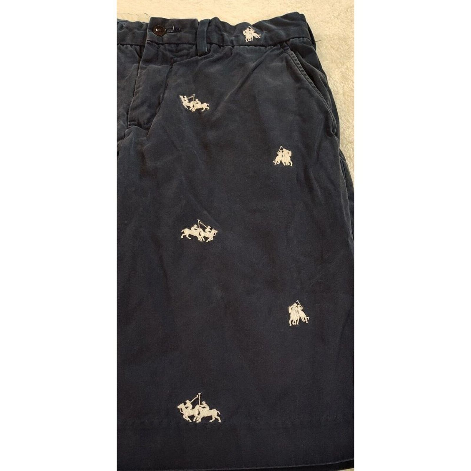 Polo Ralph Lauren VTG Polo Ralph Lauren Blue All Over Print Shorts Mens 30 Size US 30 / EU 46 - 6 Thumbnail
