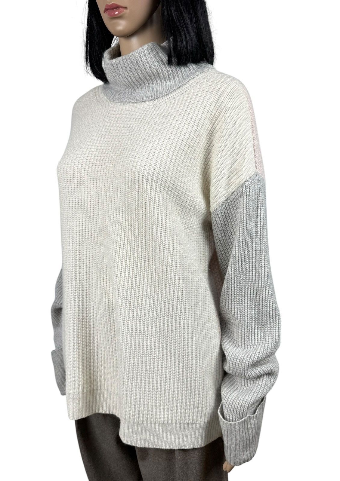 Peserico Peserico Knit Sweater Wool-Silk-Cashmere size 42 Size M / US 6-8 / IT 42-44 - 4 Thumbnail
