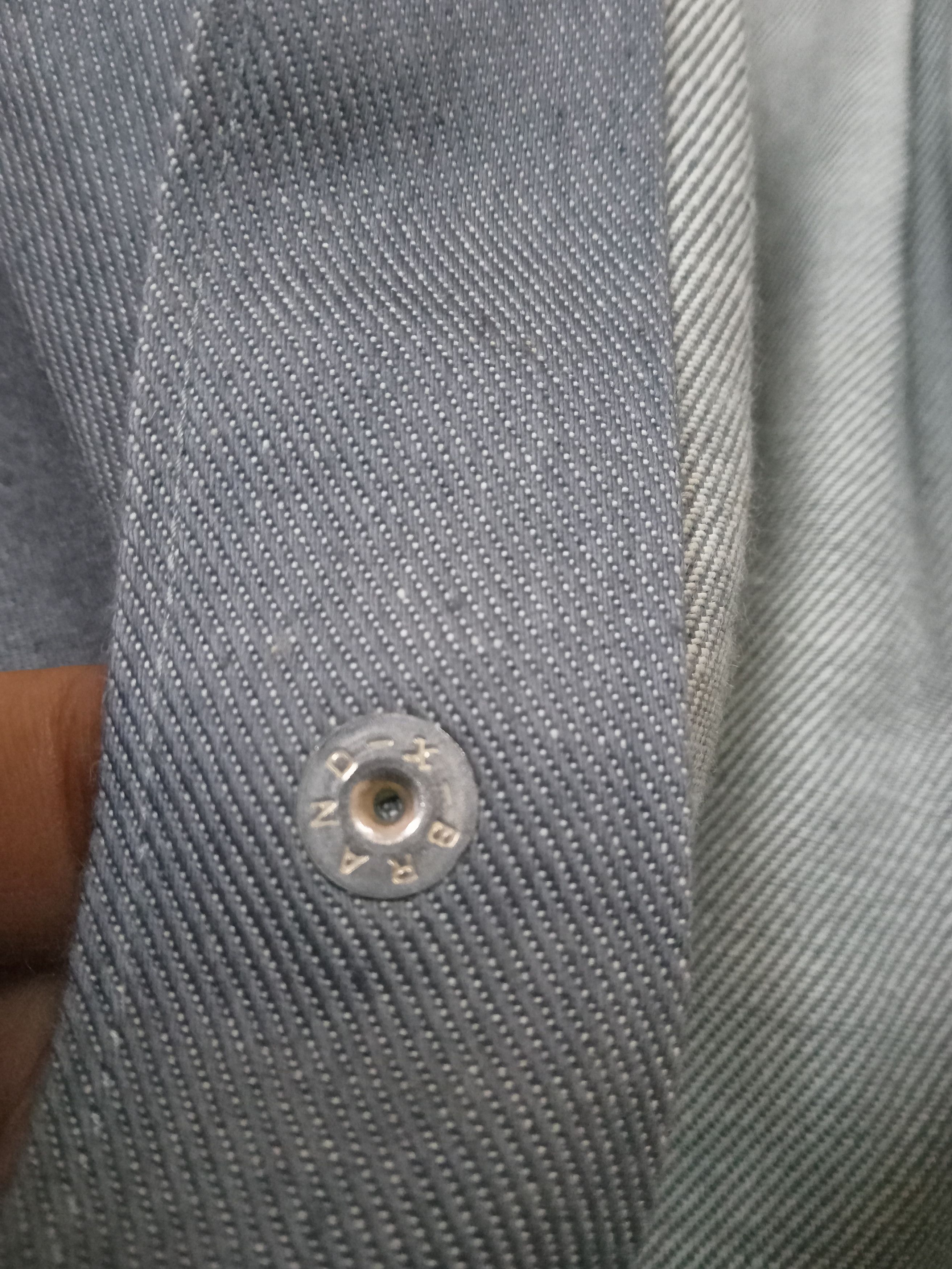 Japanese Brand United Tokyo Snap Buttons Rare Denim Shirt Size US L / EU 52-54 / 3 - 9 Thumbnail