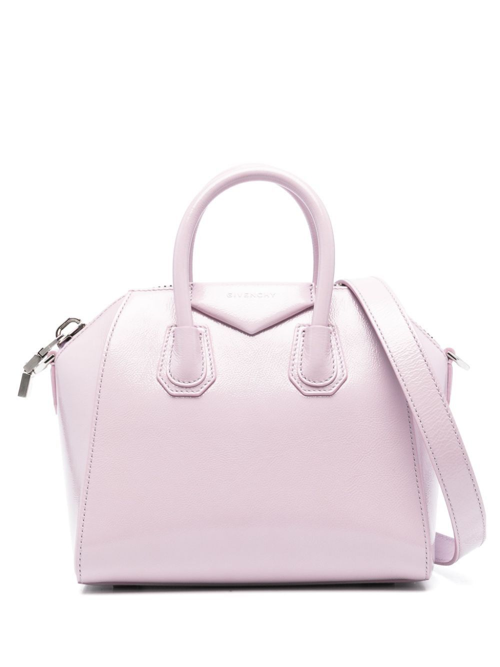 Givenchy o1srvl11e0825 Size: OS / Mini Antigona Tote Bag in Lilac Size ONE SIZE - 1 Thumbnail