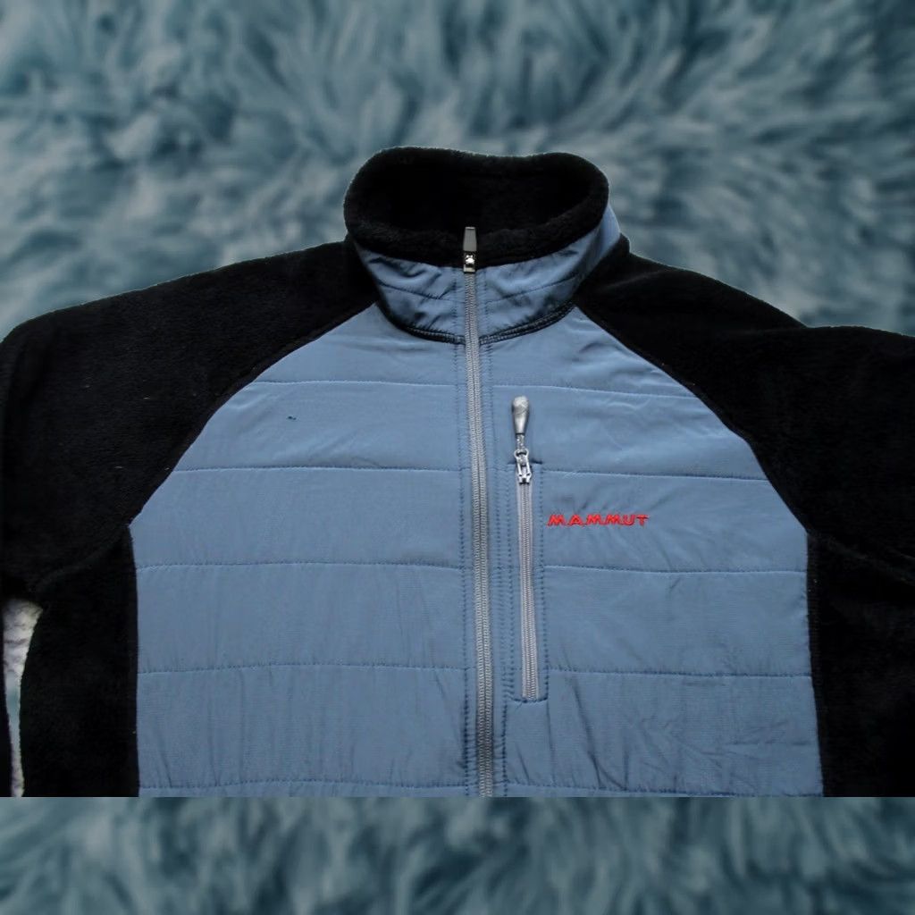 Mammut Mammut Womens M Blue Black Fleece Lined Insulated Hiking Jacket Full Zip Size M / US 6-8 / IT 42-44 - 1 Thumbnail