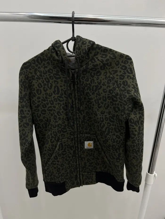 Carhartt Carhartt Leopard Zip Fleece Hoodie Size US S / EU 44-46 / 1 - 1 Thumbnail