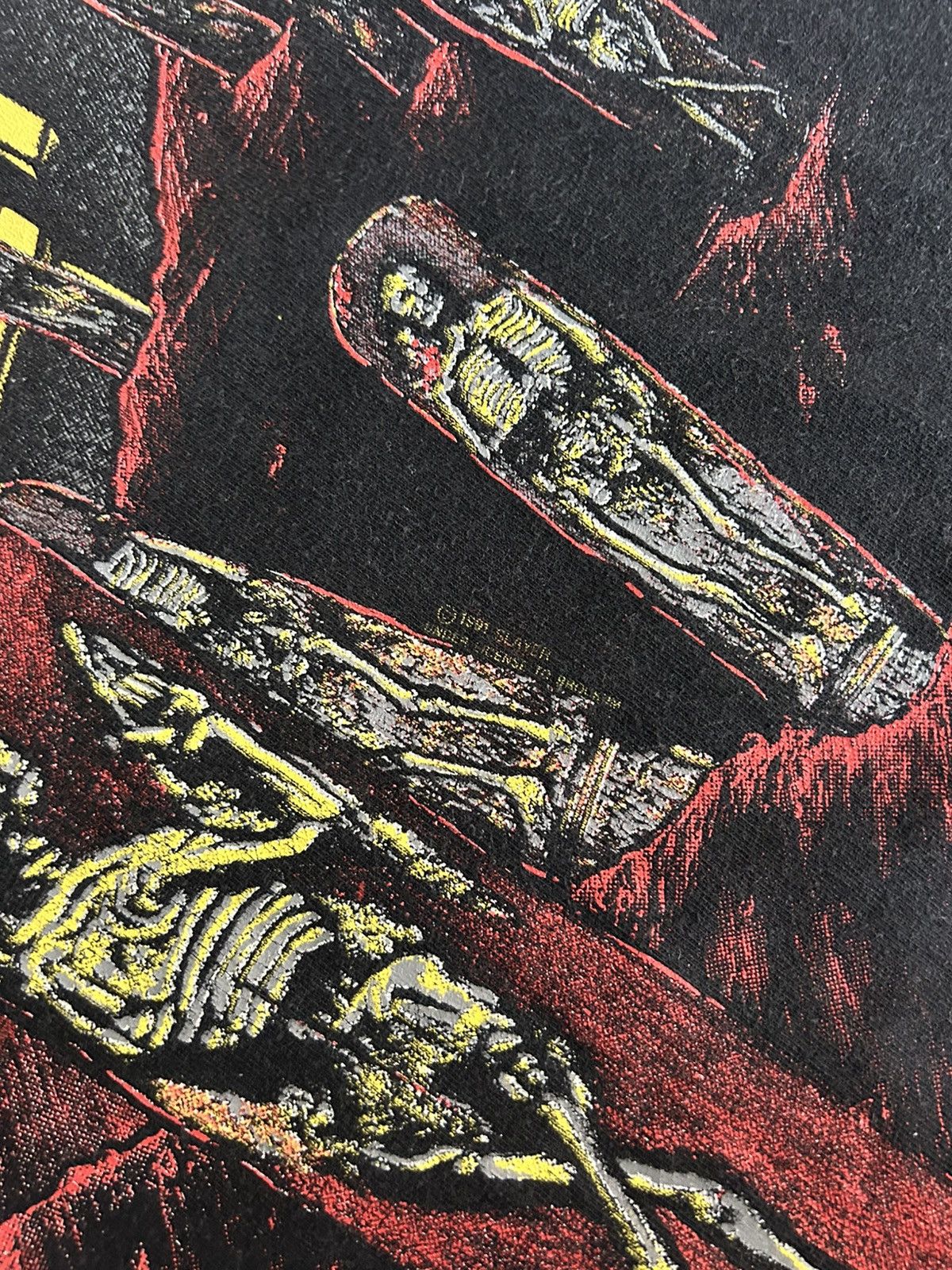 Band Tees Vintage 1991 Slayer Seasons in the Abyss All Over Print tee Size US L / EU 52-54 / 3 - 3 Thumbnail