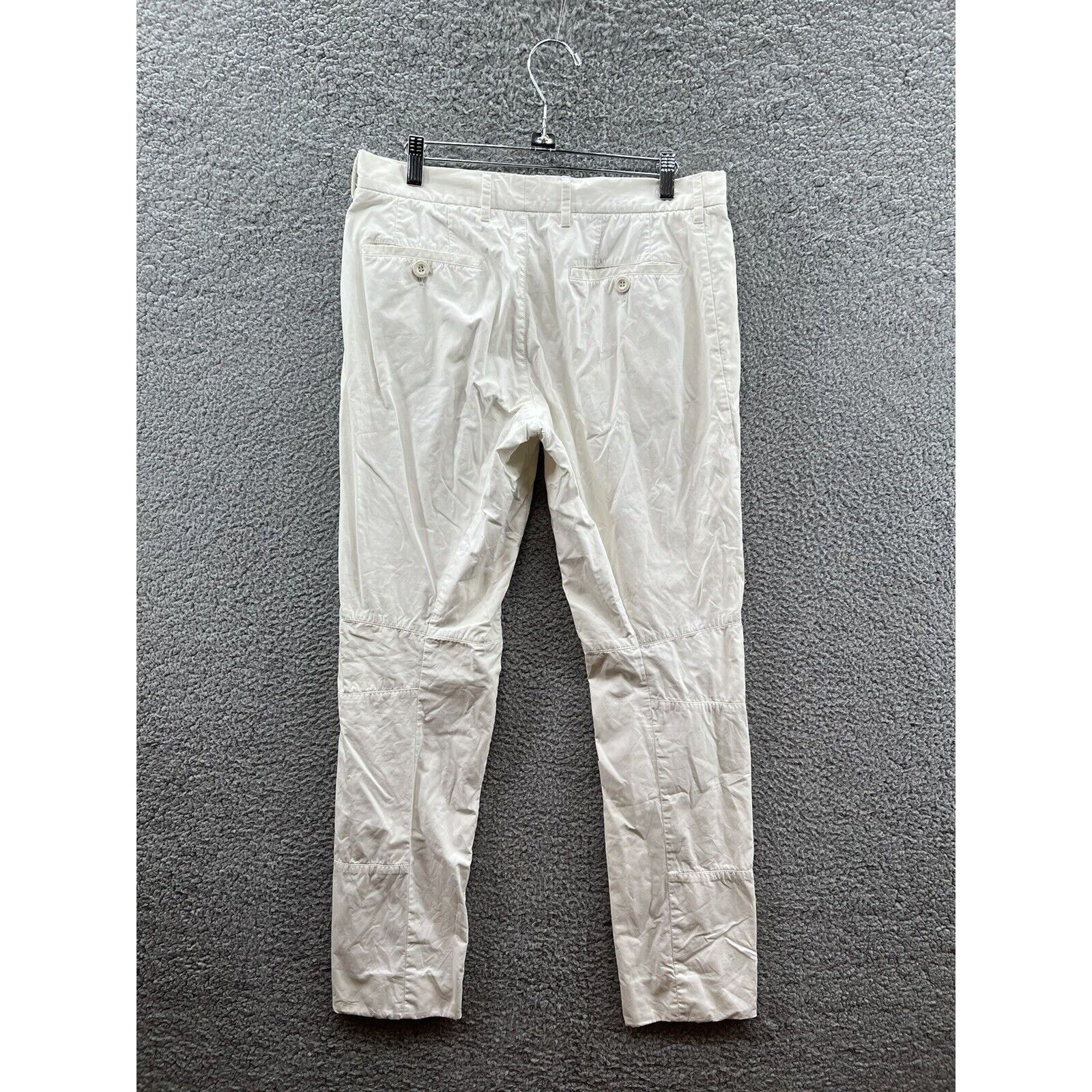 Gucci Gucci Made In Italy White Dress Pants 46 Actual 32x30.5 Size US 32 / EU 48 - 2 Thumbnail