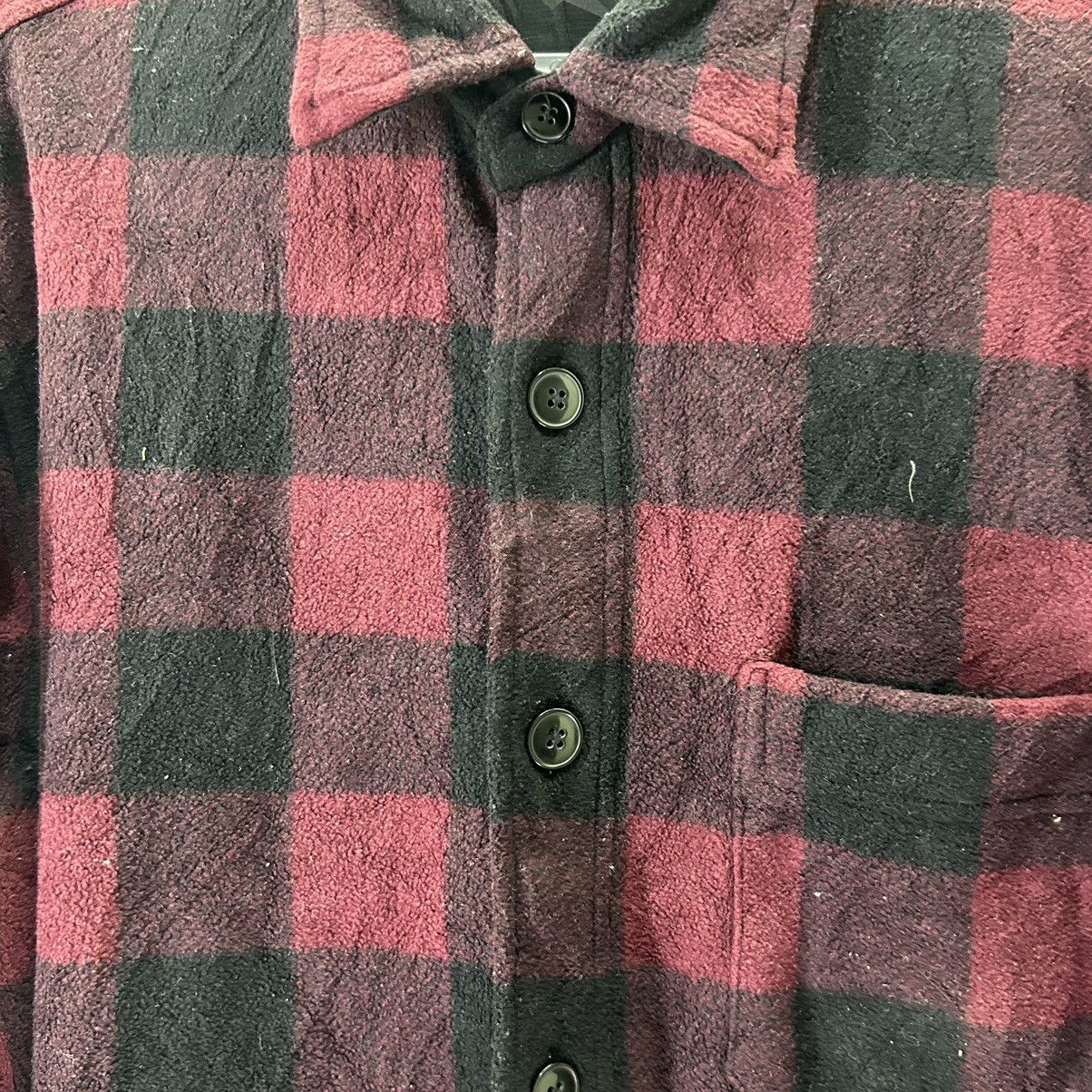 Uniqlo Vintage Uniqlo Checkered Fleece Button Down Shirts Size US M / EU 48-50 / 2 - 4 Thumbnail