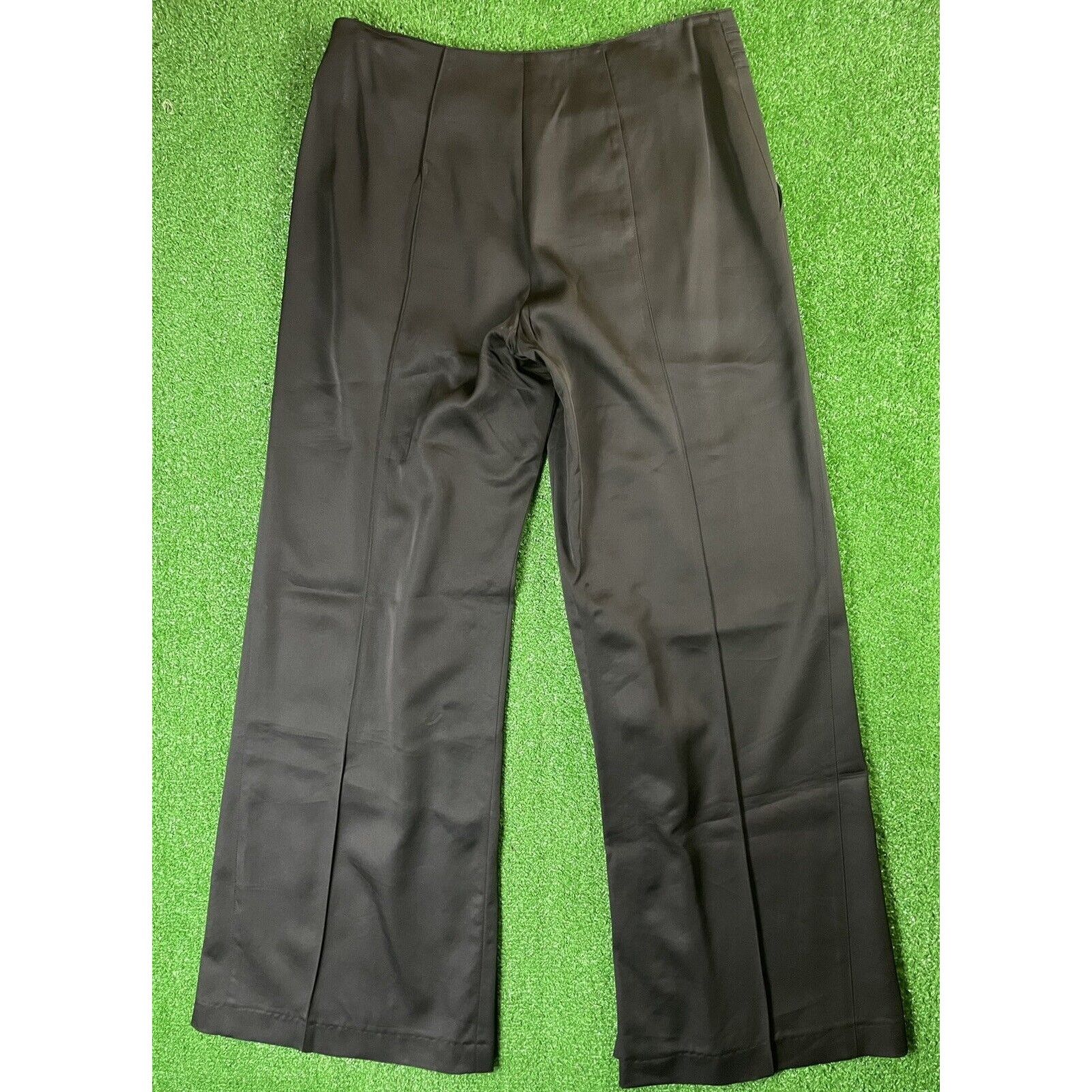 Giorgio Armani Vintage 90s Giorgio Armani Black 31 X 30 Baggy Silk Pants |  Grailed
