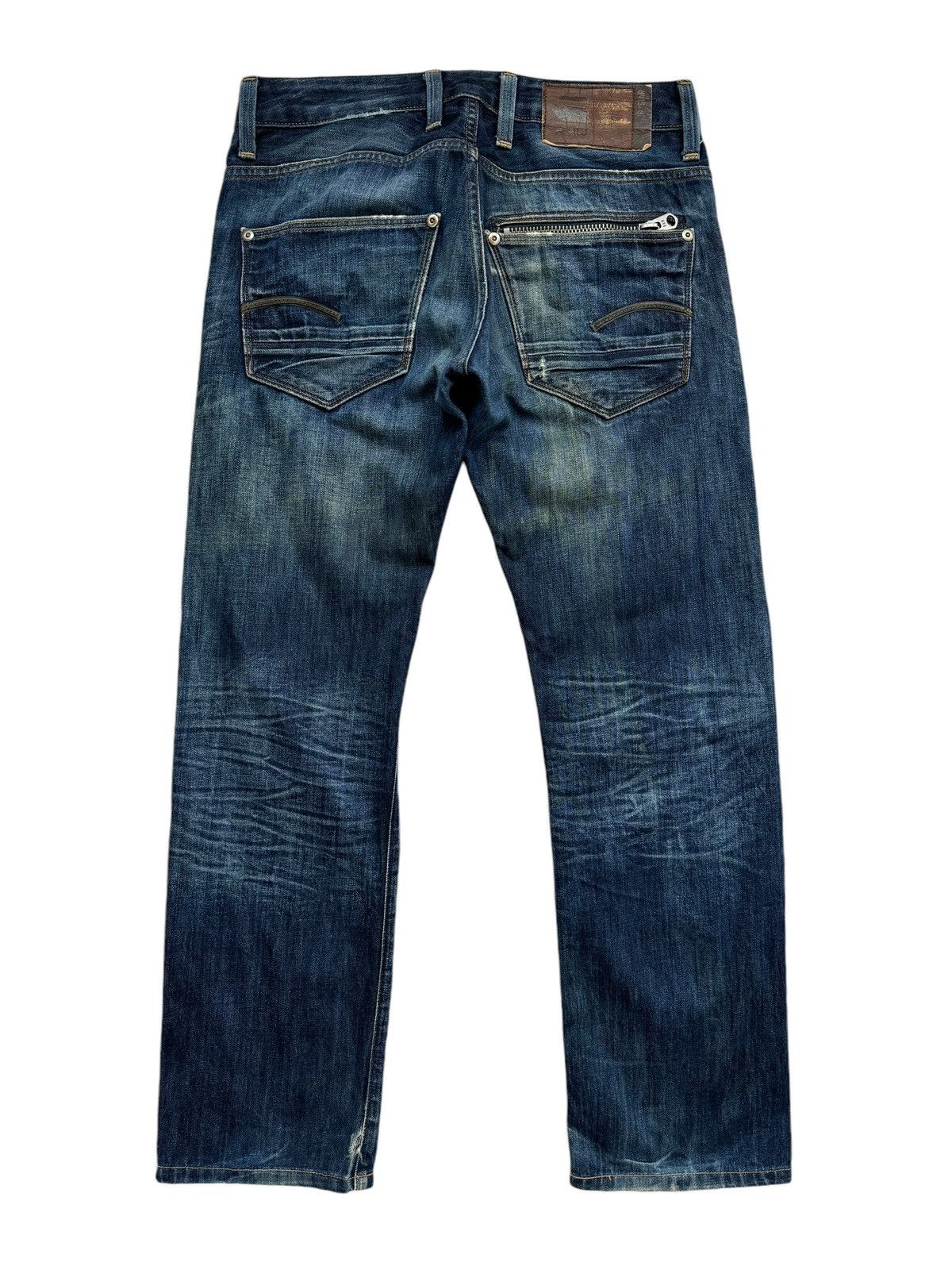 G-Star 💸LASTDROP💸 Vtg G-Star Raw Jeans Distressed Clawmark Denim Size US 30 / EU 46 - 1 Thumbnail