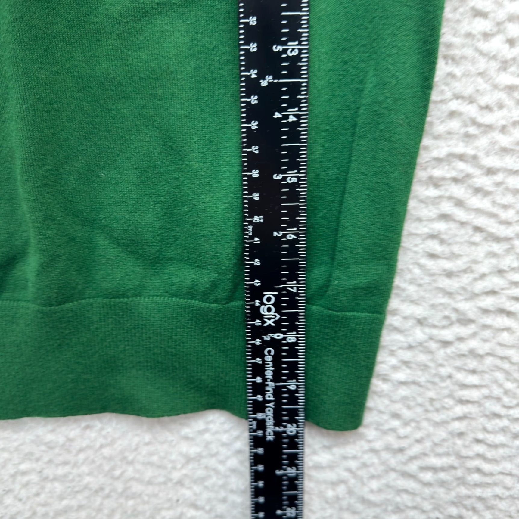 Vintage VINTAGE Sweater Vest Top Small Womens Green Knit Preppy Academia Corpcore Pima Cotton Size S / US 4 / IT 40 - 4 Thumbnail