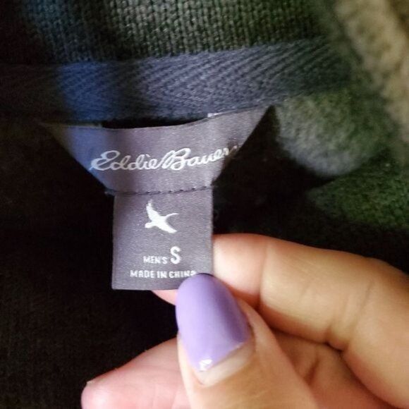 Eddie Bauer Eddie Bauer 1/4 Zip Sz S Coordinating Darker Greens Long Sle Size US S / EU 44-46 / 1 - 4 Thumbnail