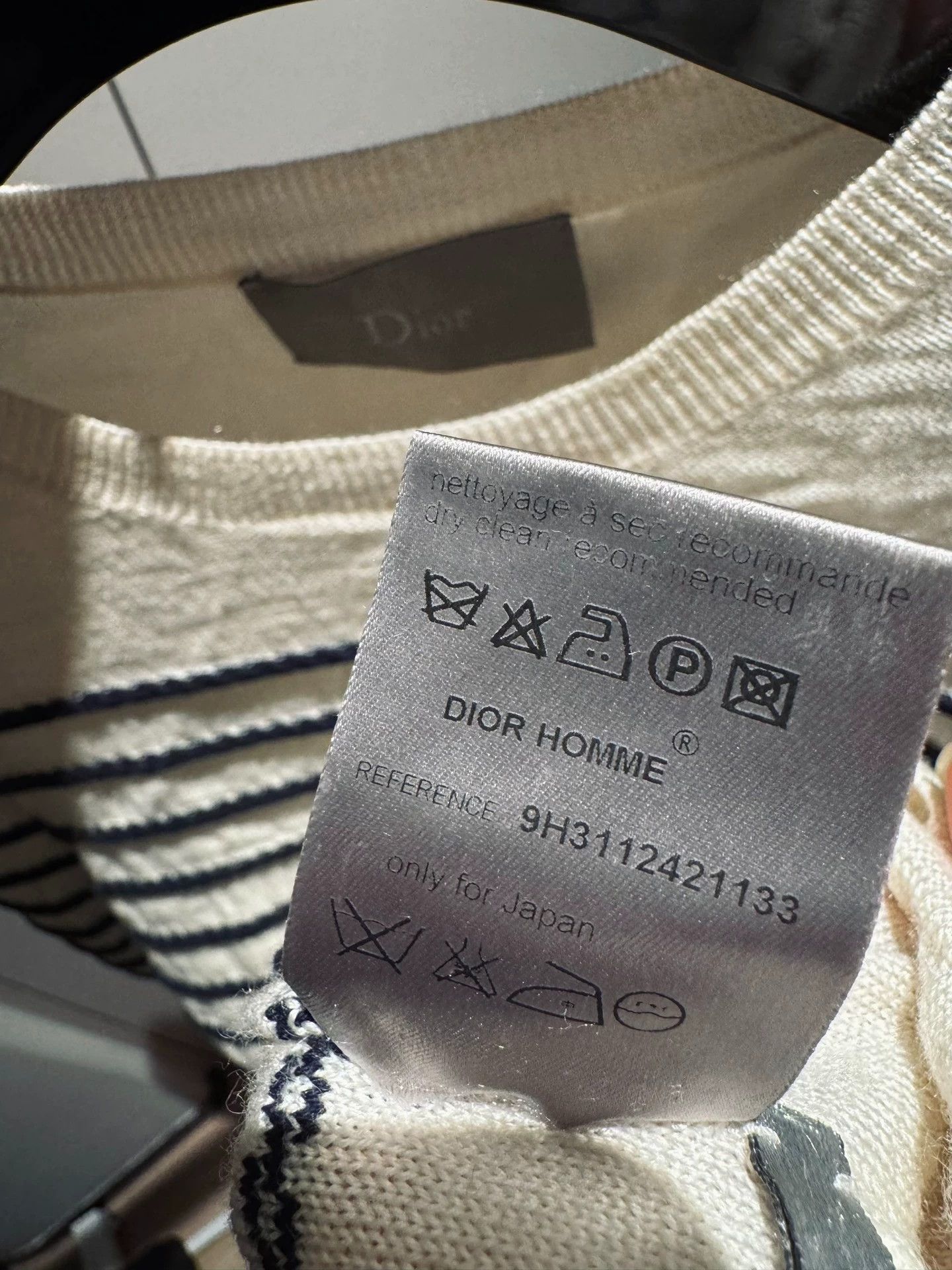 Dior DiorHomme 09SS Striped Wool Blend Shirt 44 Hedi Slimane Size US S / EU 44-46 / 1 - 7 Thumbnail