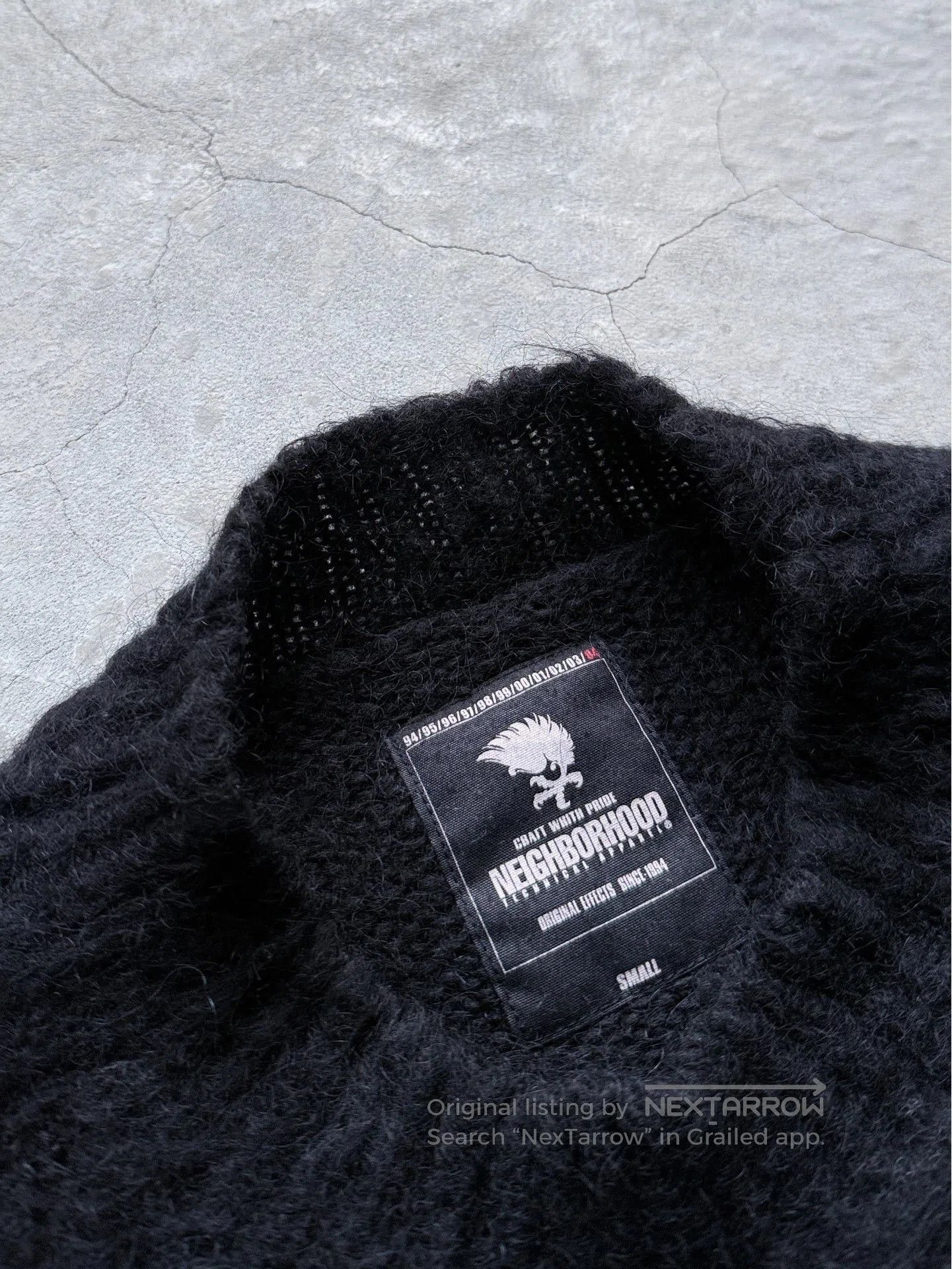 Neighborhood NEIGHBORHOOD 04AW Kurt Striped Sweater. Size US S / EU 44-46 / 1 - 5 Thumbnail